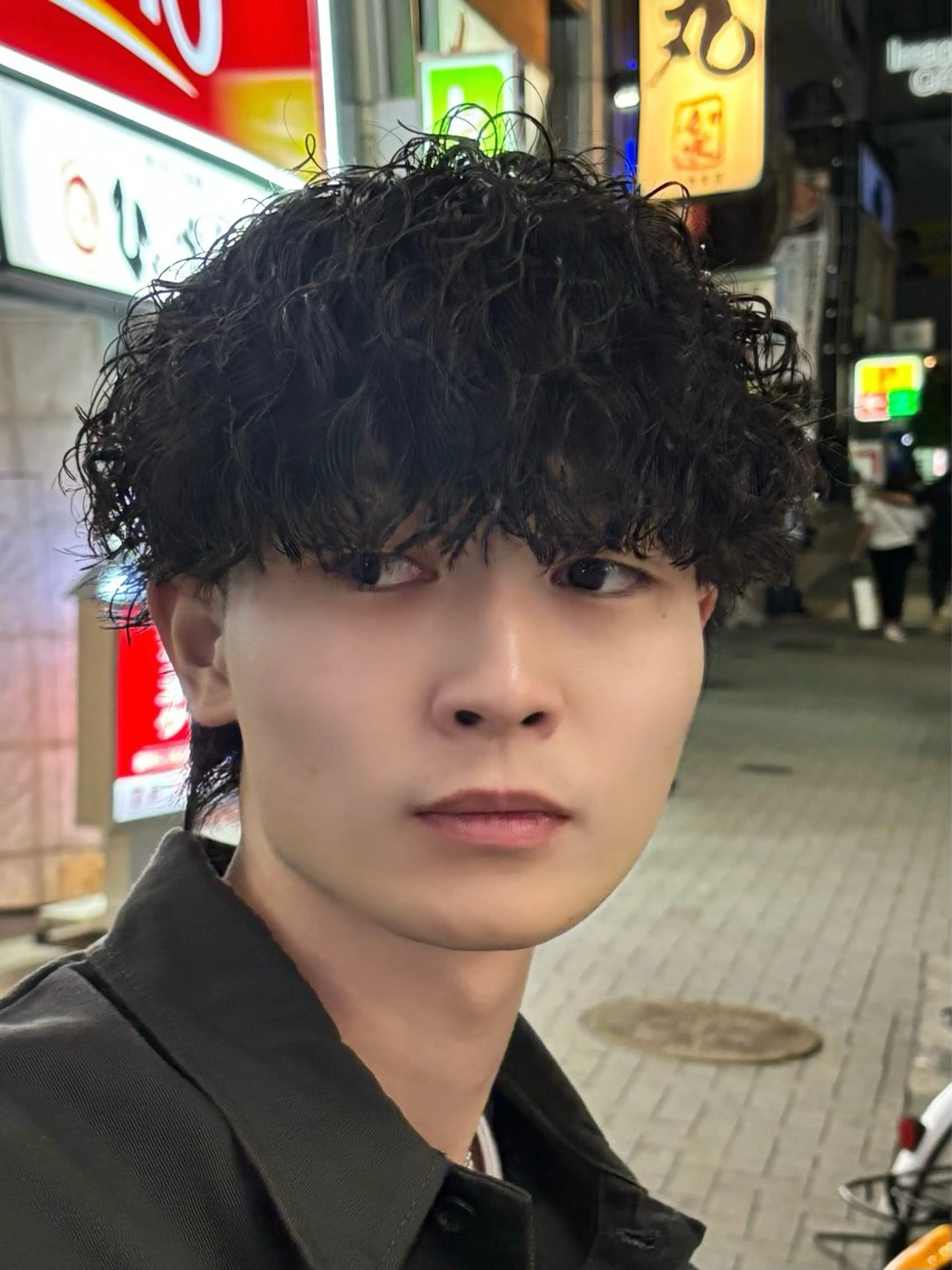 ショート パーマ メンズ カット パーマ トリートメント パーマ職人DAIKI ツイスパ/波巻きのヘアスタイル