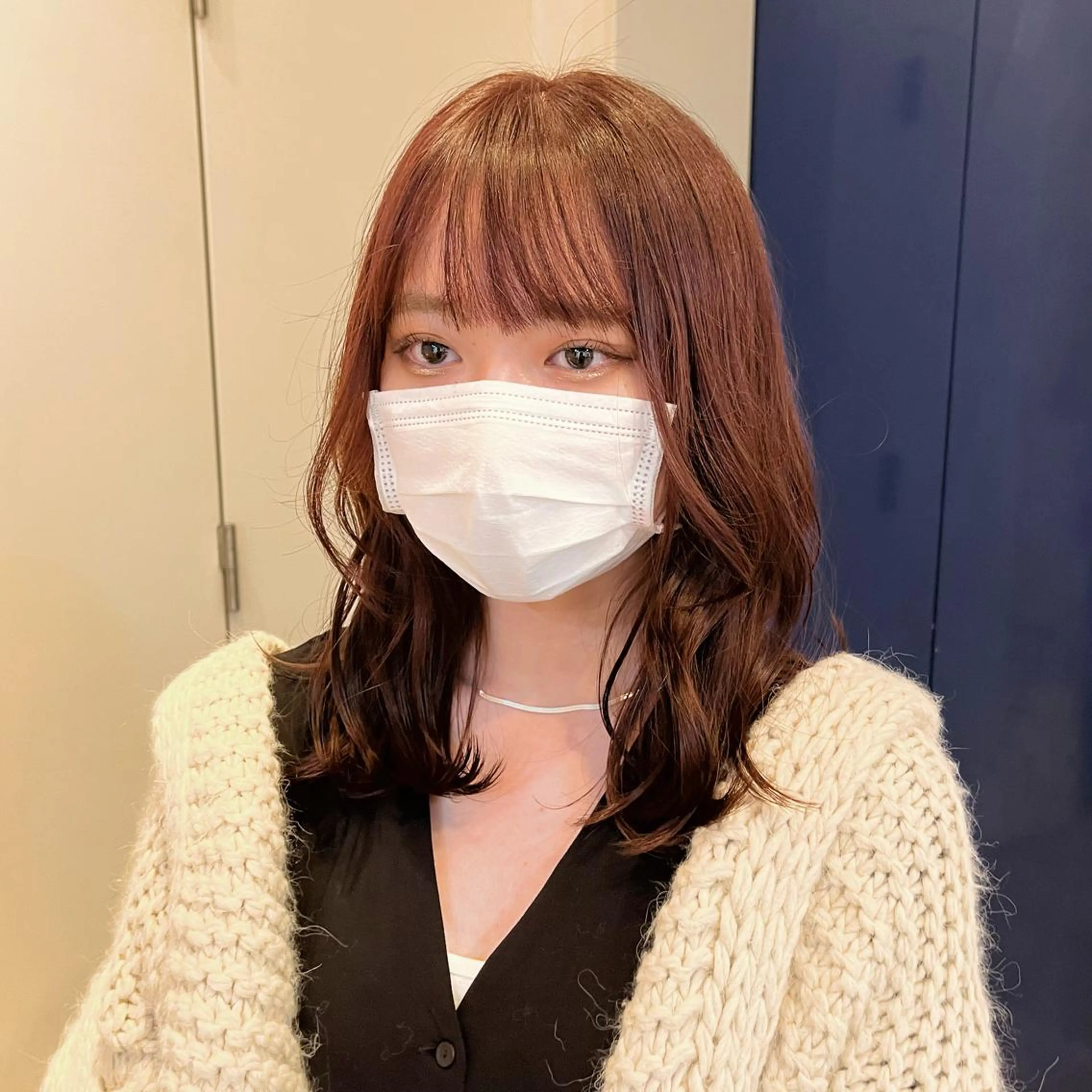 ミディアム カラー カット ヘアカラー トリートメント RYOMA/ 似合わせ🎧🤍のヘアスタイル