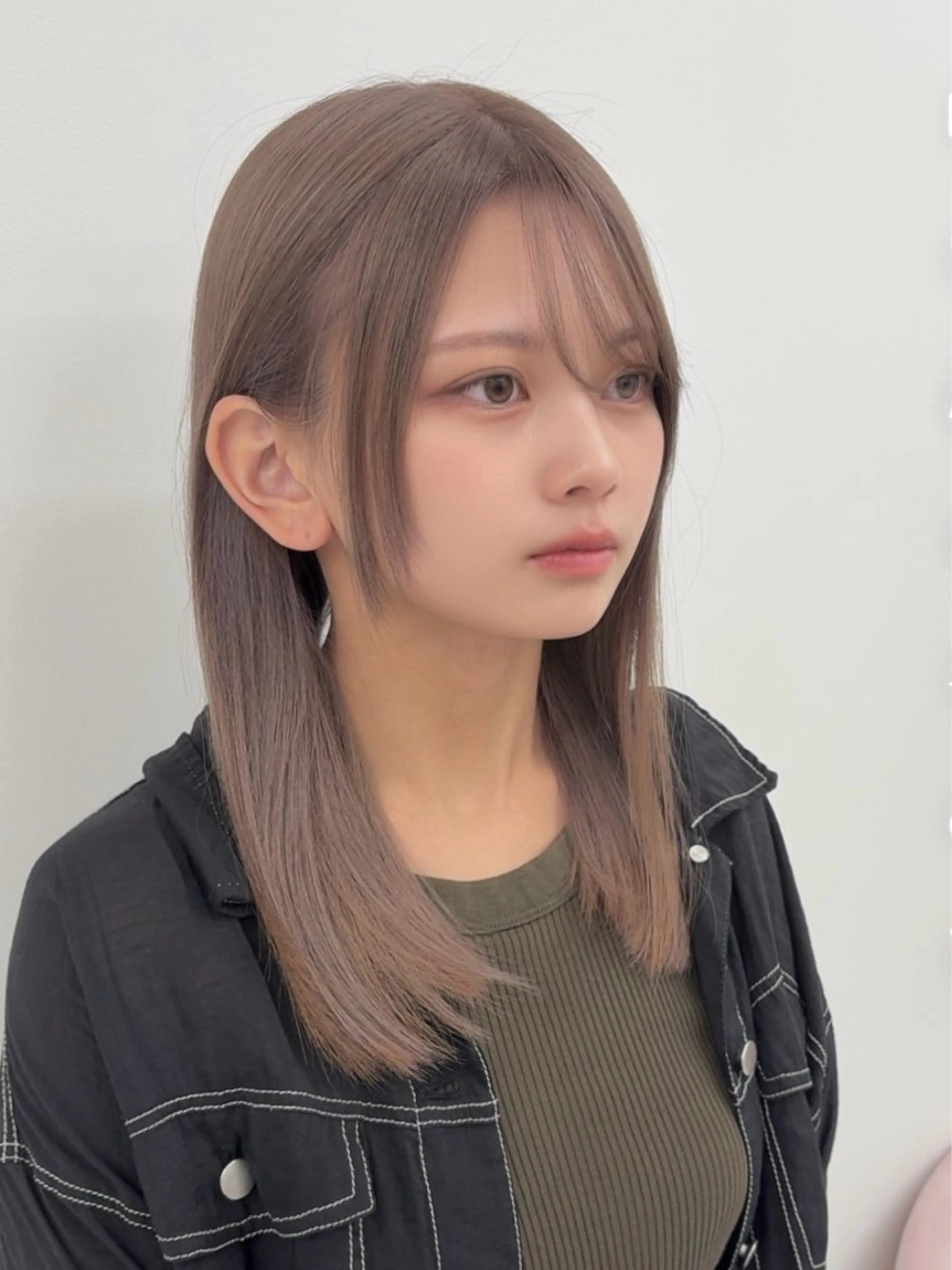 ミディアム カラー 桐村 健太郎のヘアスタイル
