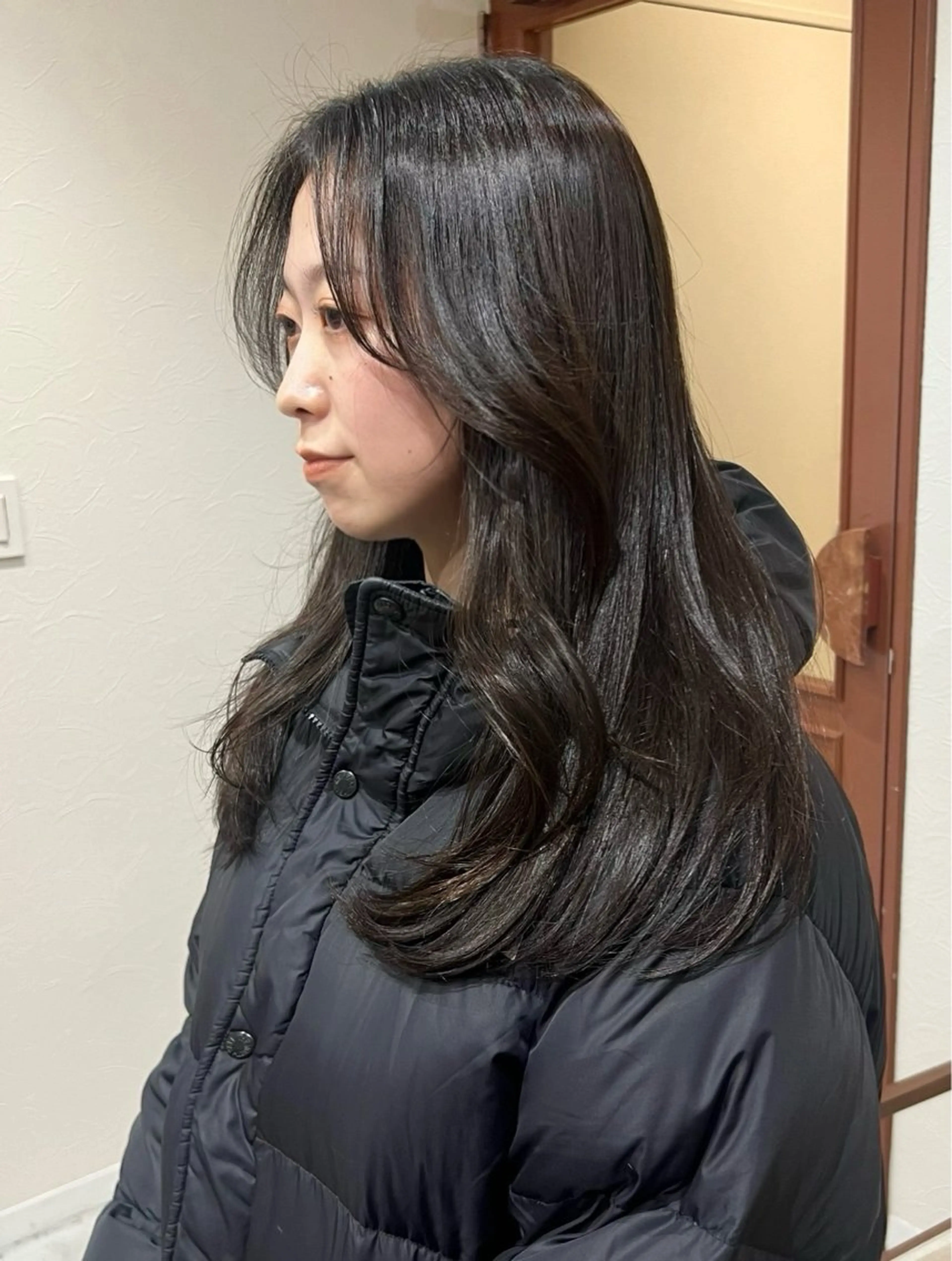ロング カラー 髪質改善 レイヤーカット ロング トリートメント カット ヘアカラー トリートメント Kasumi /伏見 /髪質改善/ロングのヘアスタイル