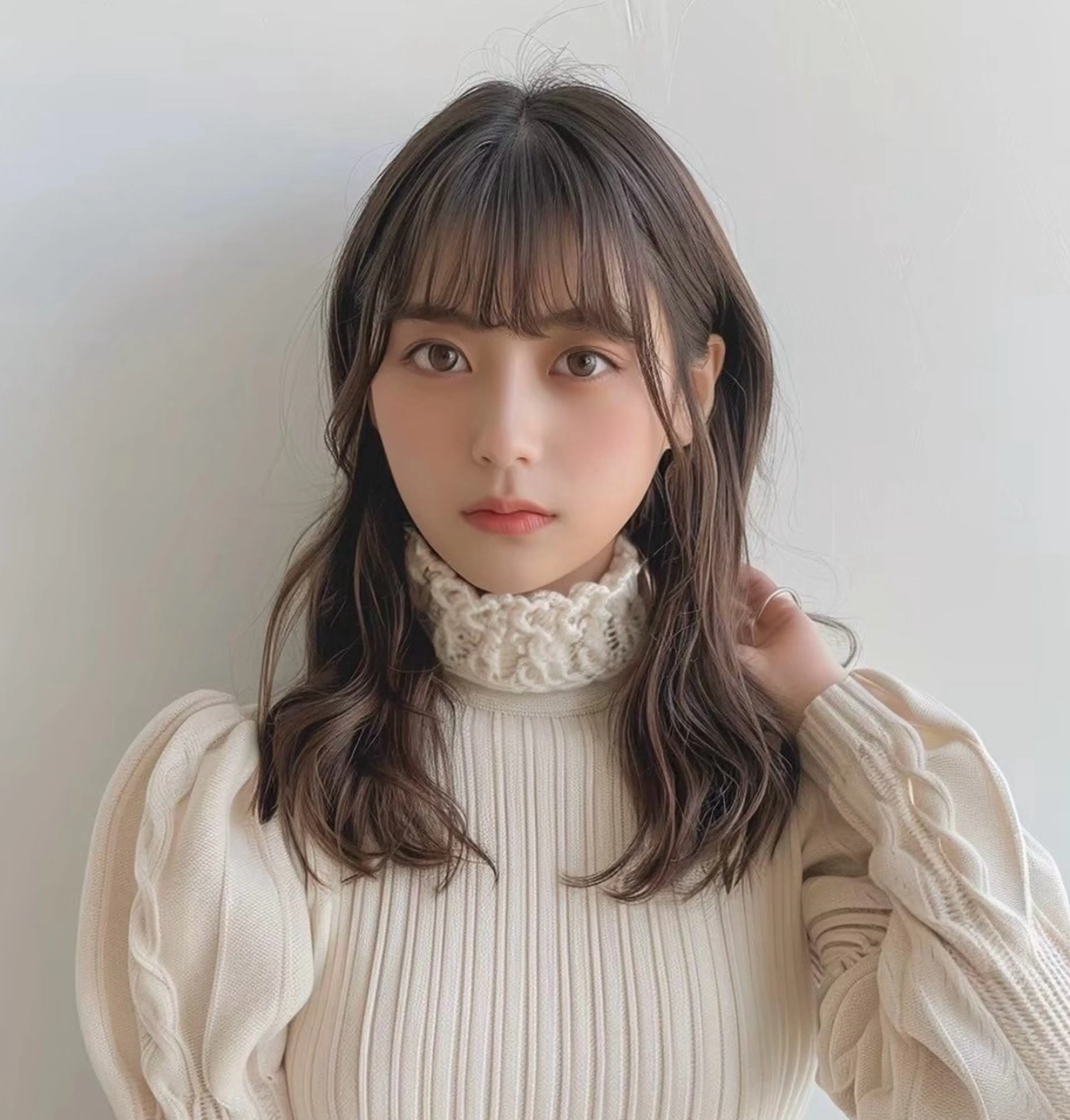 セミロング Laffin. 喜永のヘアスタイル