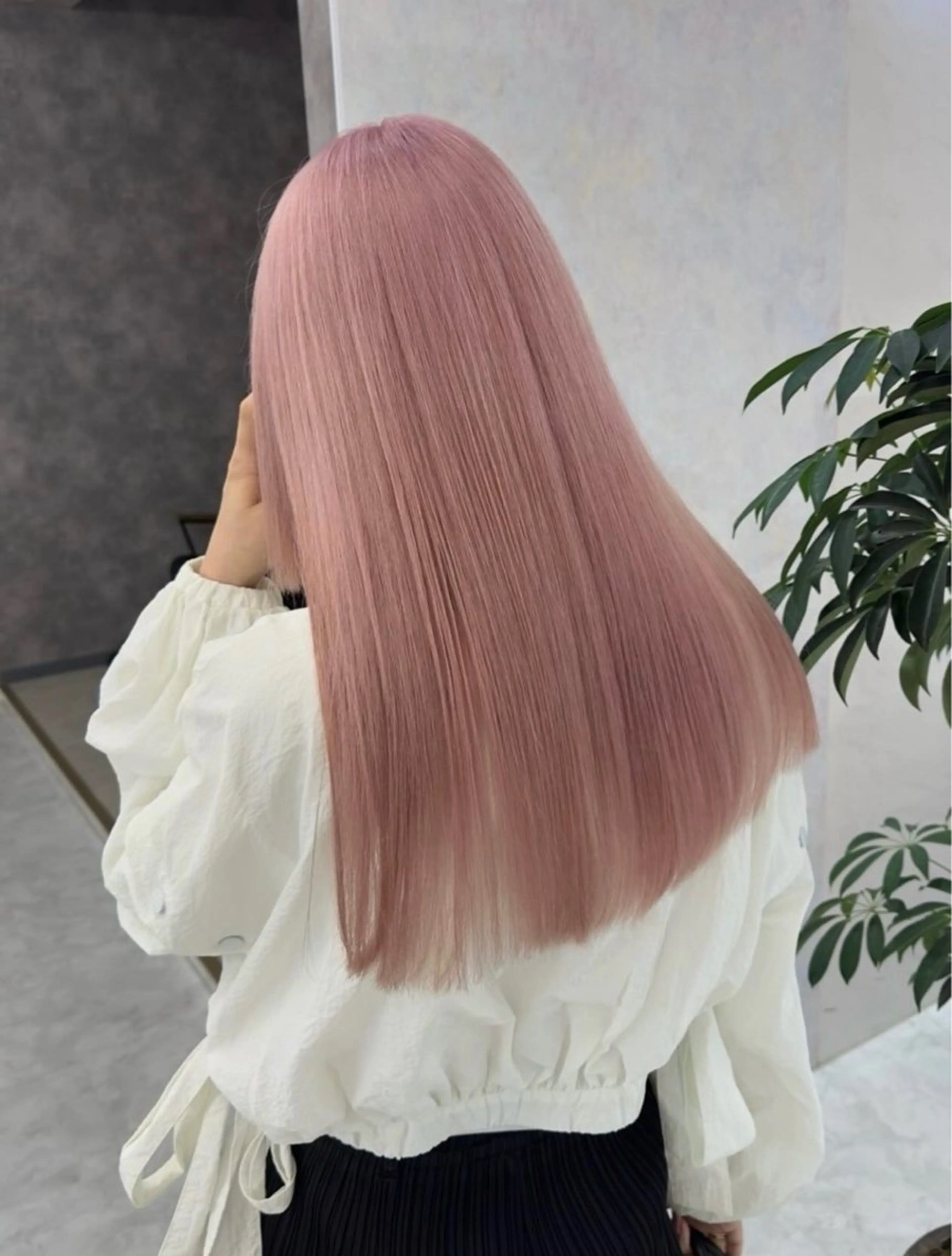 ロング カラー ヘアカラー トリートメント ヘアセット ハイトーンレイヤー 🦋🌷Shuriのヘアスタイル