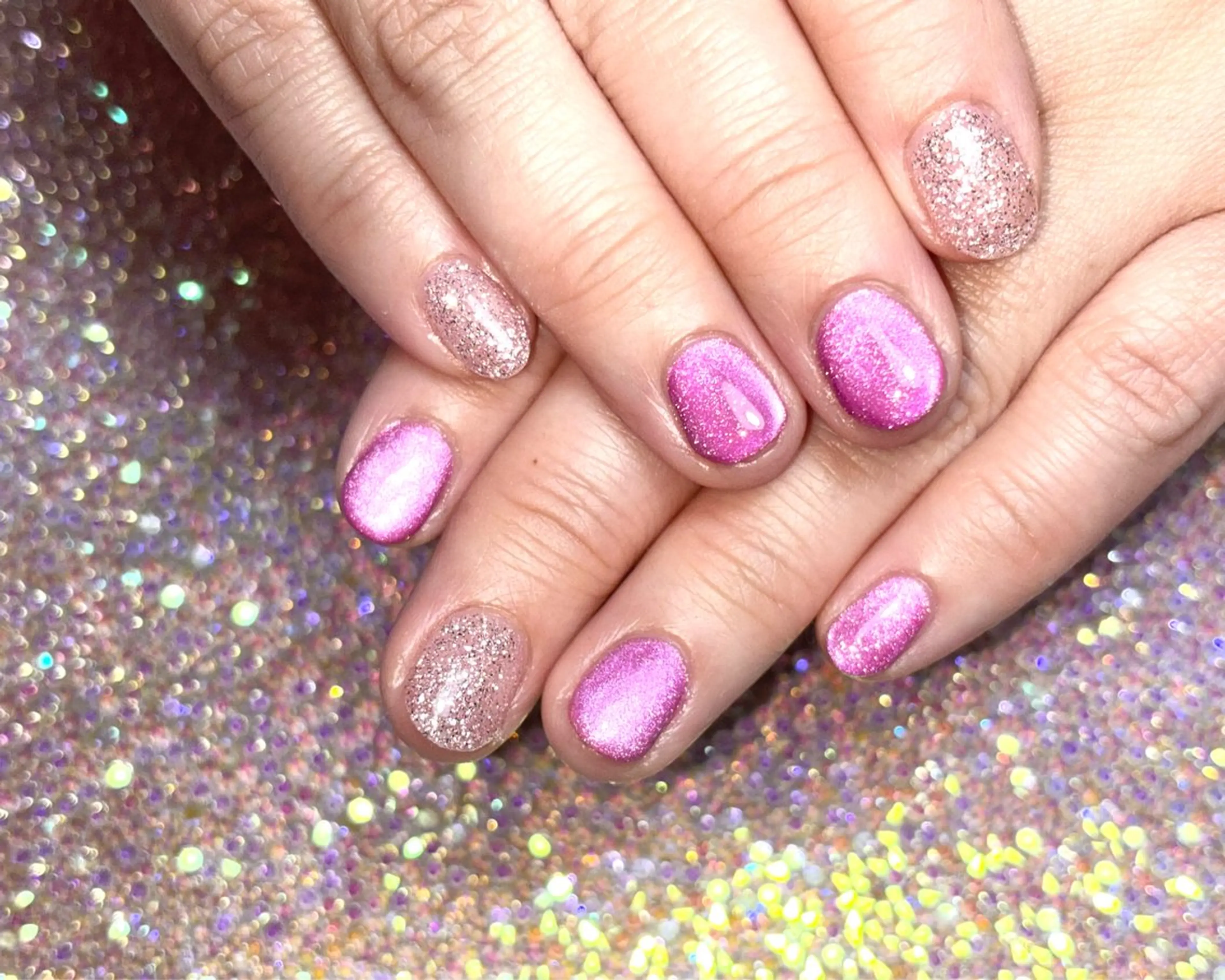 ネイル ピンク 春ネイル Nail&Spa SeaGlass所属・SeaGlass tomoのネイルデザイン