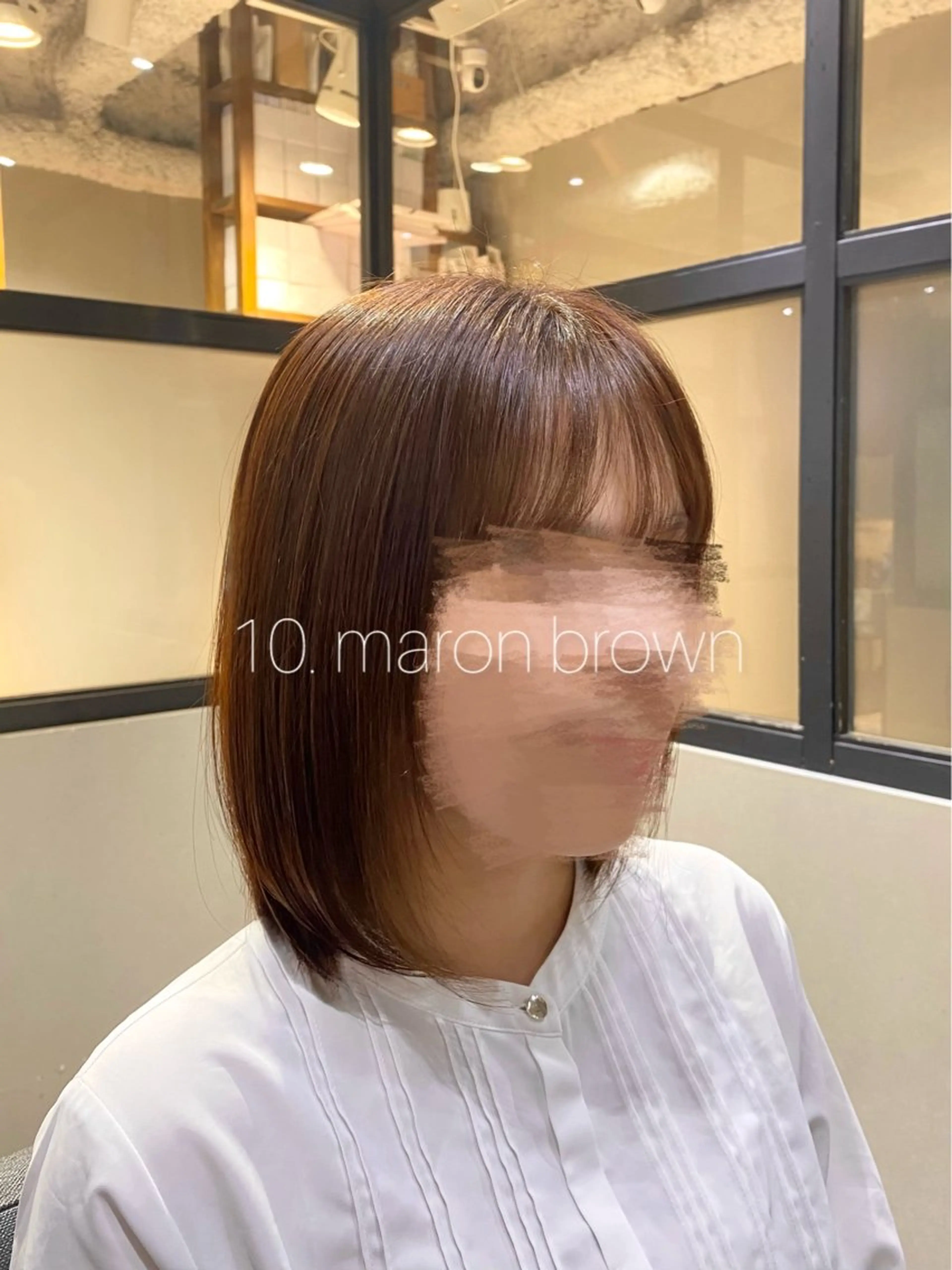 ミディアム カラー ヘアカラー トリートメント 🫧髪質改善 🌼きさき🌼のヘアスタイル