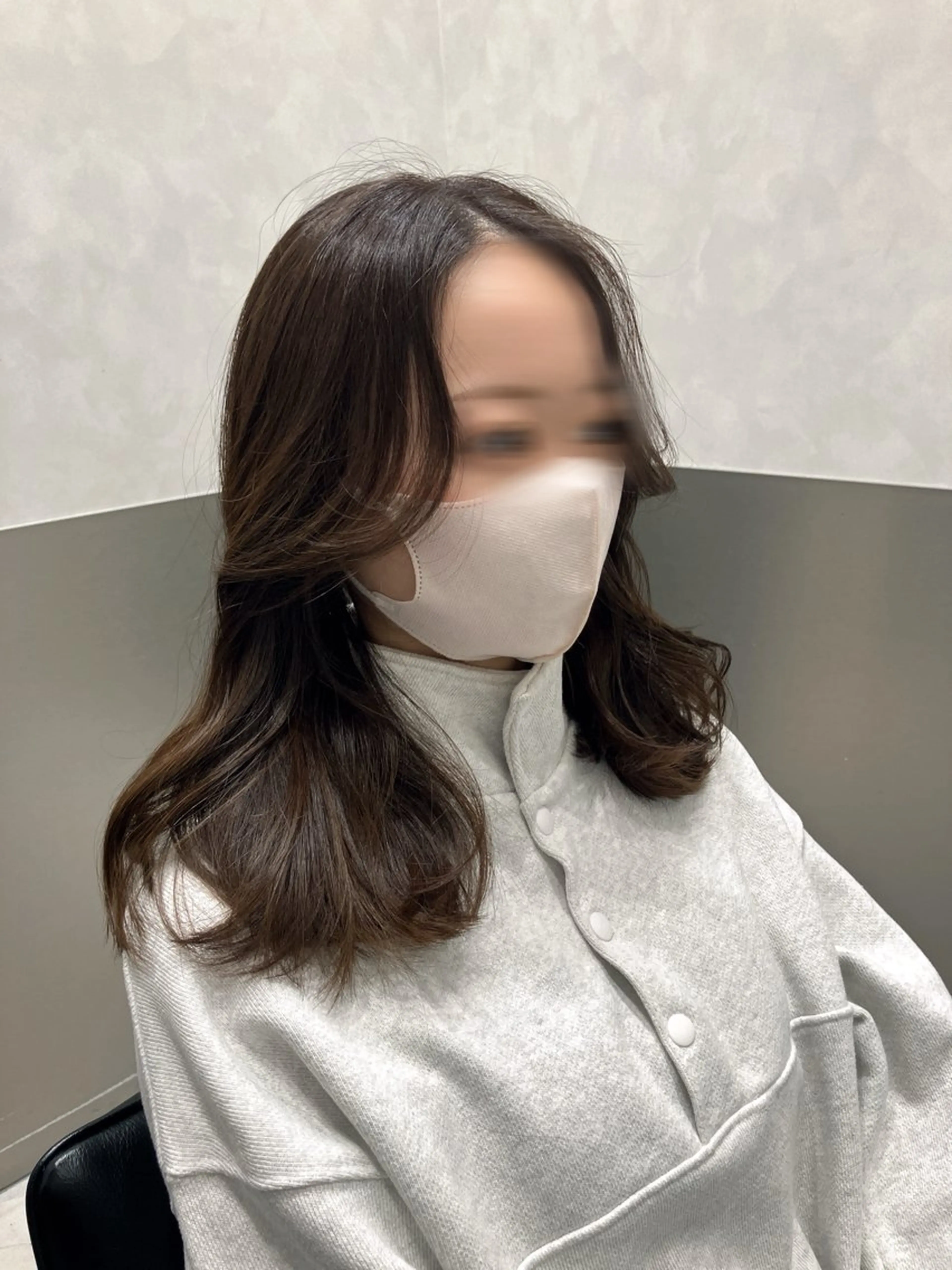 ロング カラー カット ヘアカラー トリートメント GO TODAY SHAIRE SALON原宿vita店舗所属・💖ブリーチなし透明 感💖ASAHIのヘアスタイル