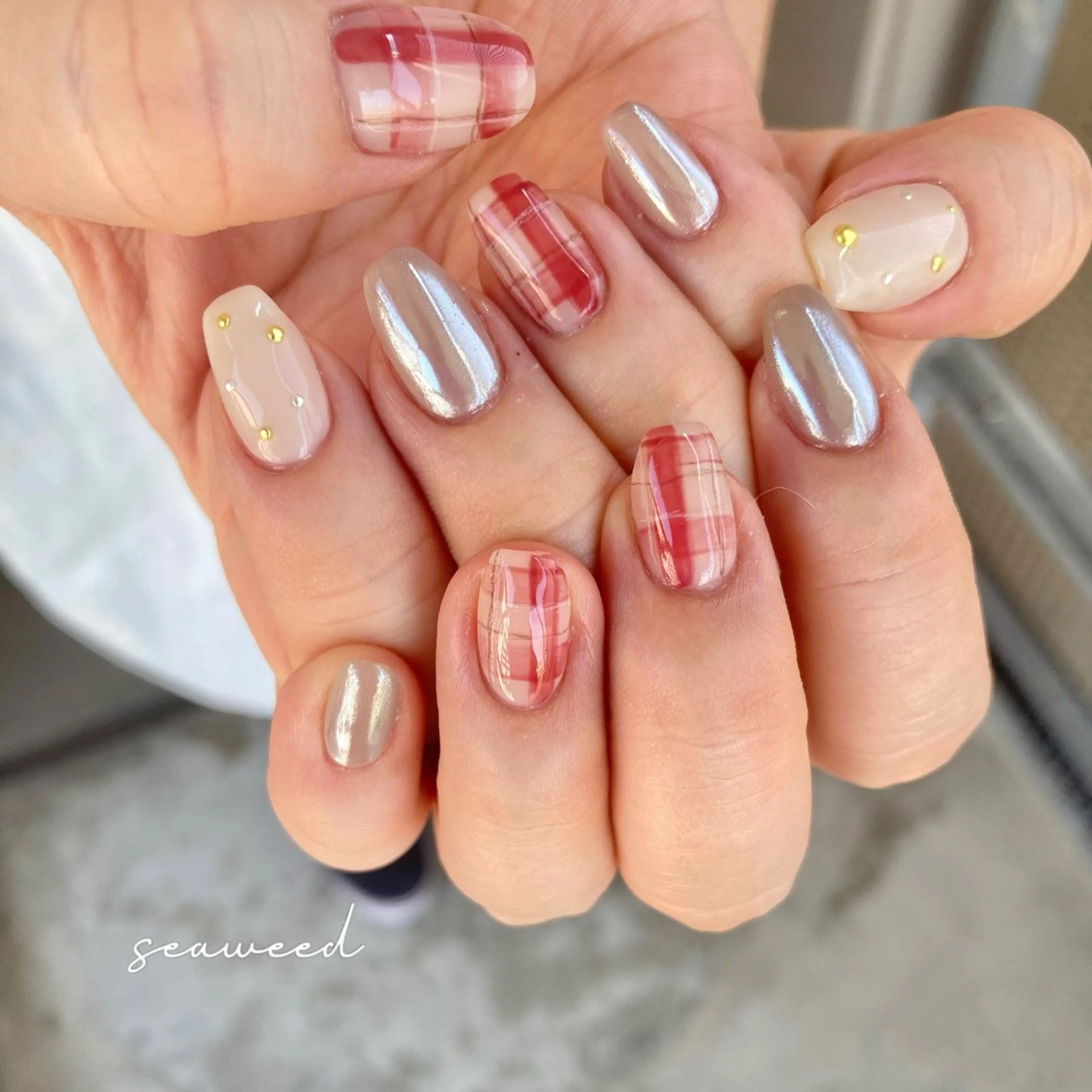 ネイル seaweed nailのネイルデザイン