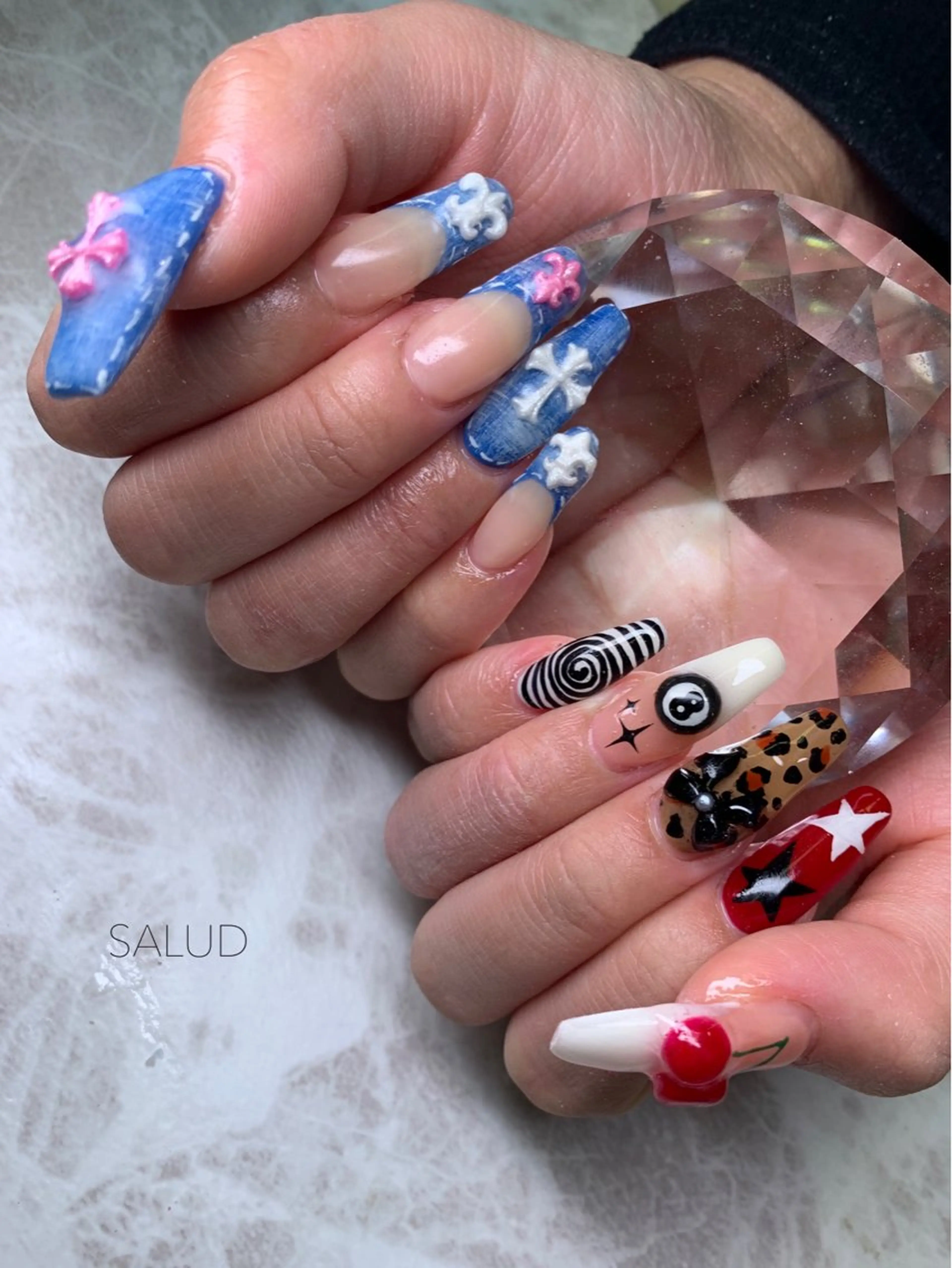 ネイル ハンドネイル Nail Salon SALUDのネイルデザイン