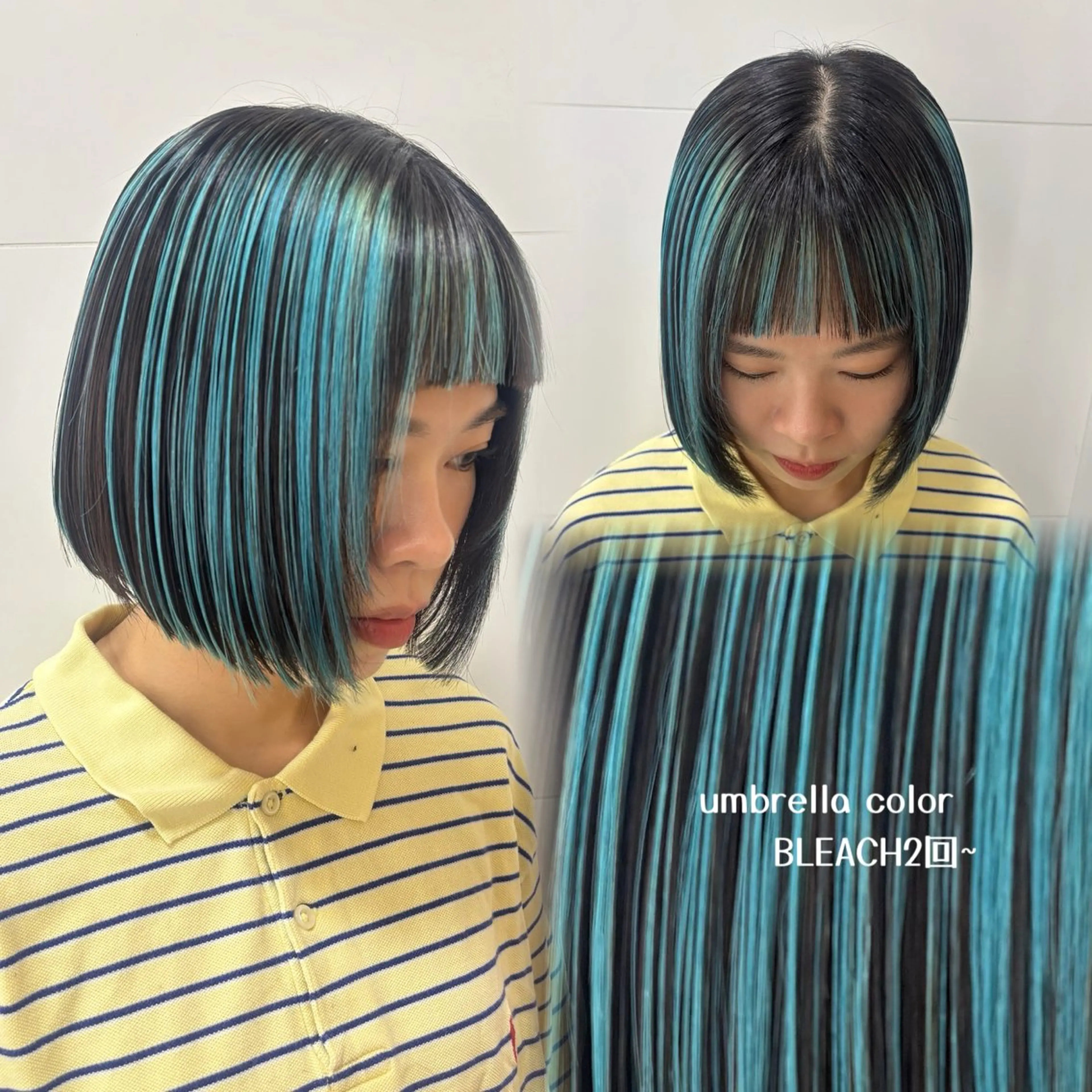 ミディアム カラー カット ヘアカラー 🫧🎀SARA/ ブリーチ/金山💓のヘアスタイル