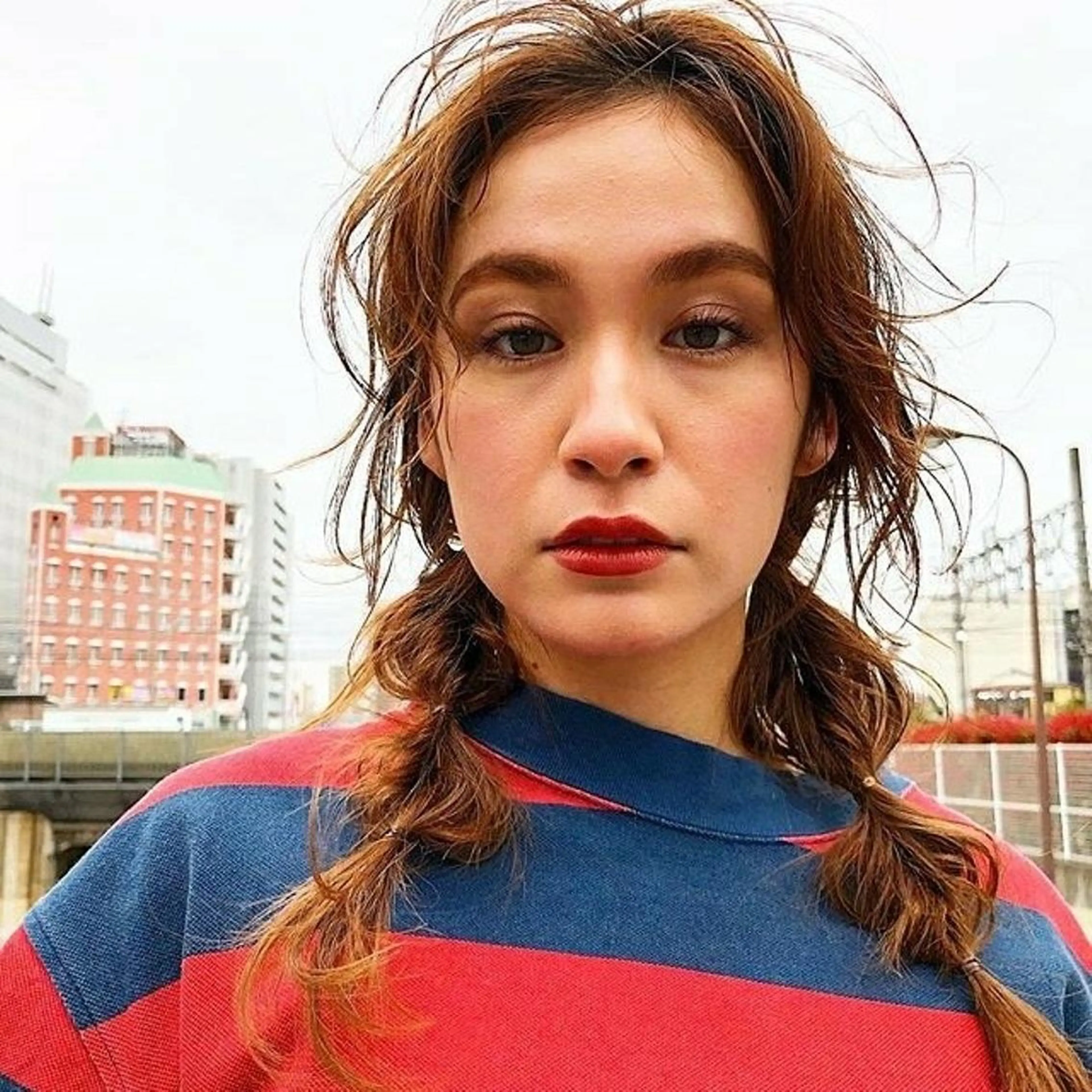 セミロング カラー パーマ オーダー  府中のヘアスタイル