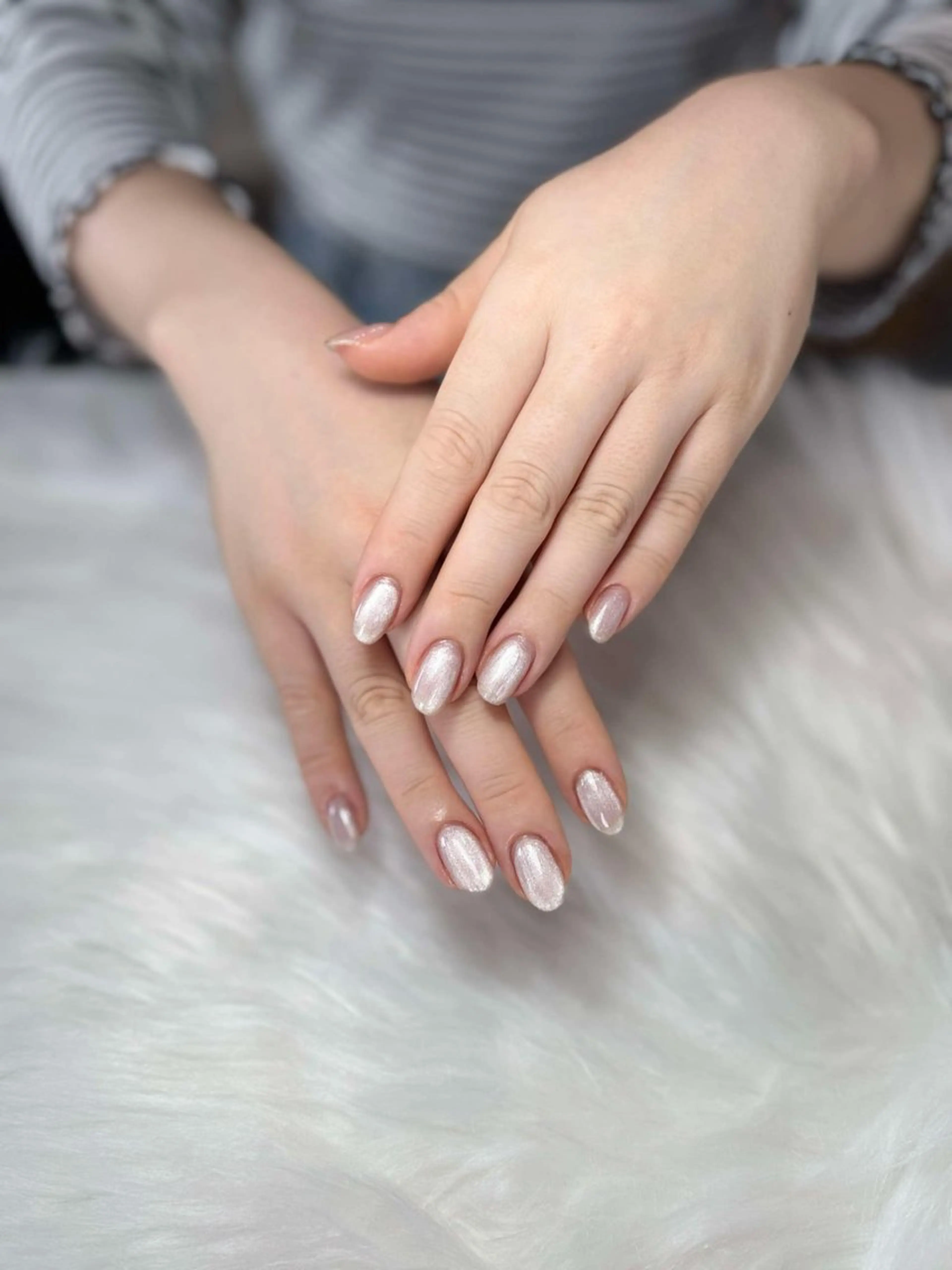 ネイル オーロラネイル チークネイル フットネイル フレンチネイル ジェルネイル Nichi Nailsのネイルデザイン