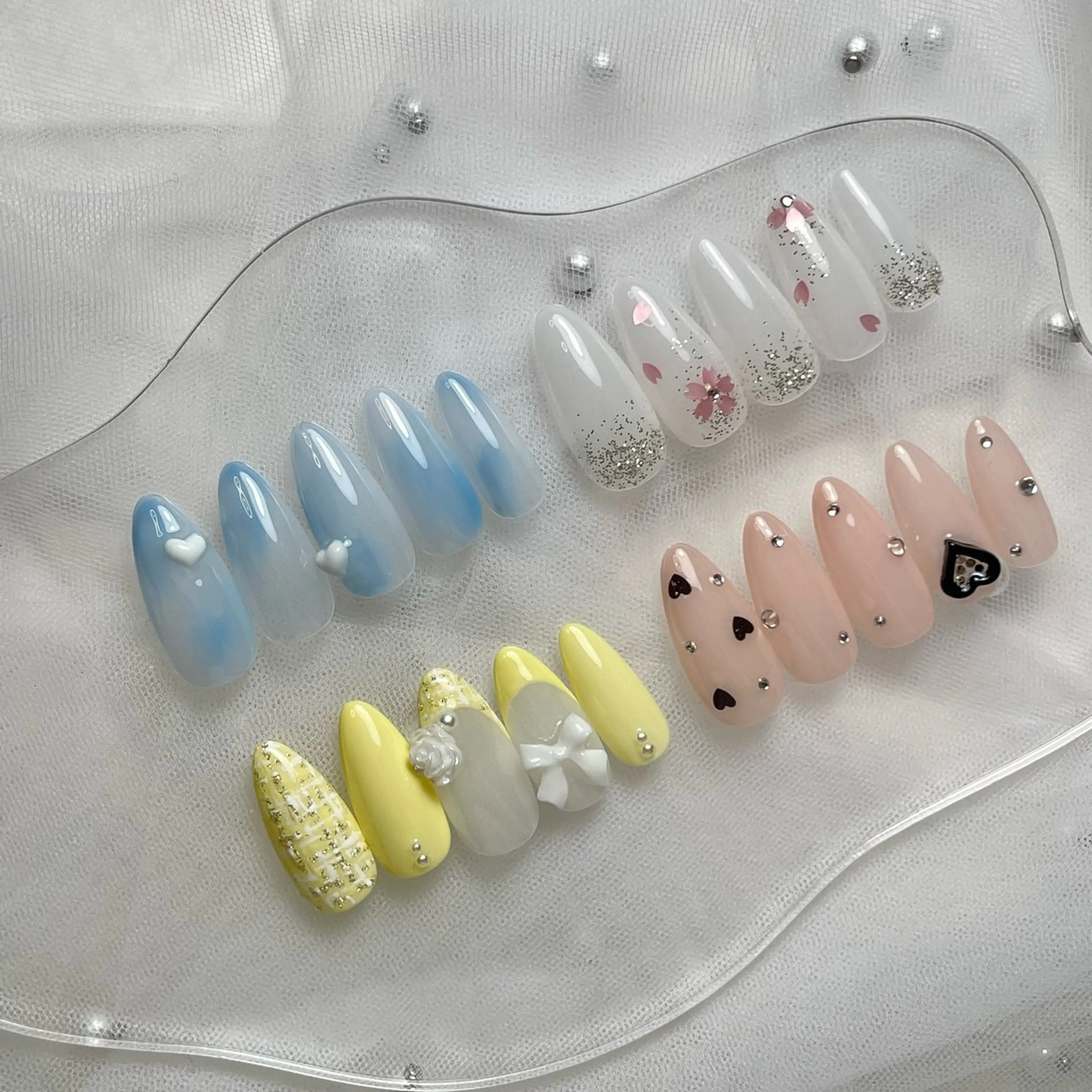 ネイル 韓国ネイル シンプルネイル ワンホンネイル ハンドネイル RE SALONのネイルデザイン