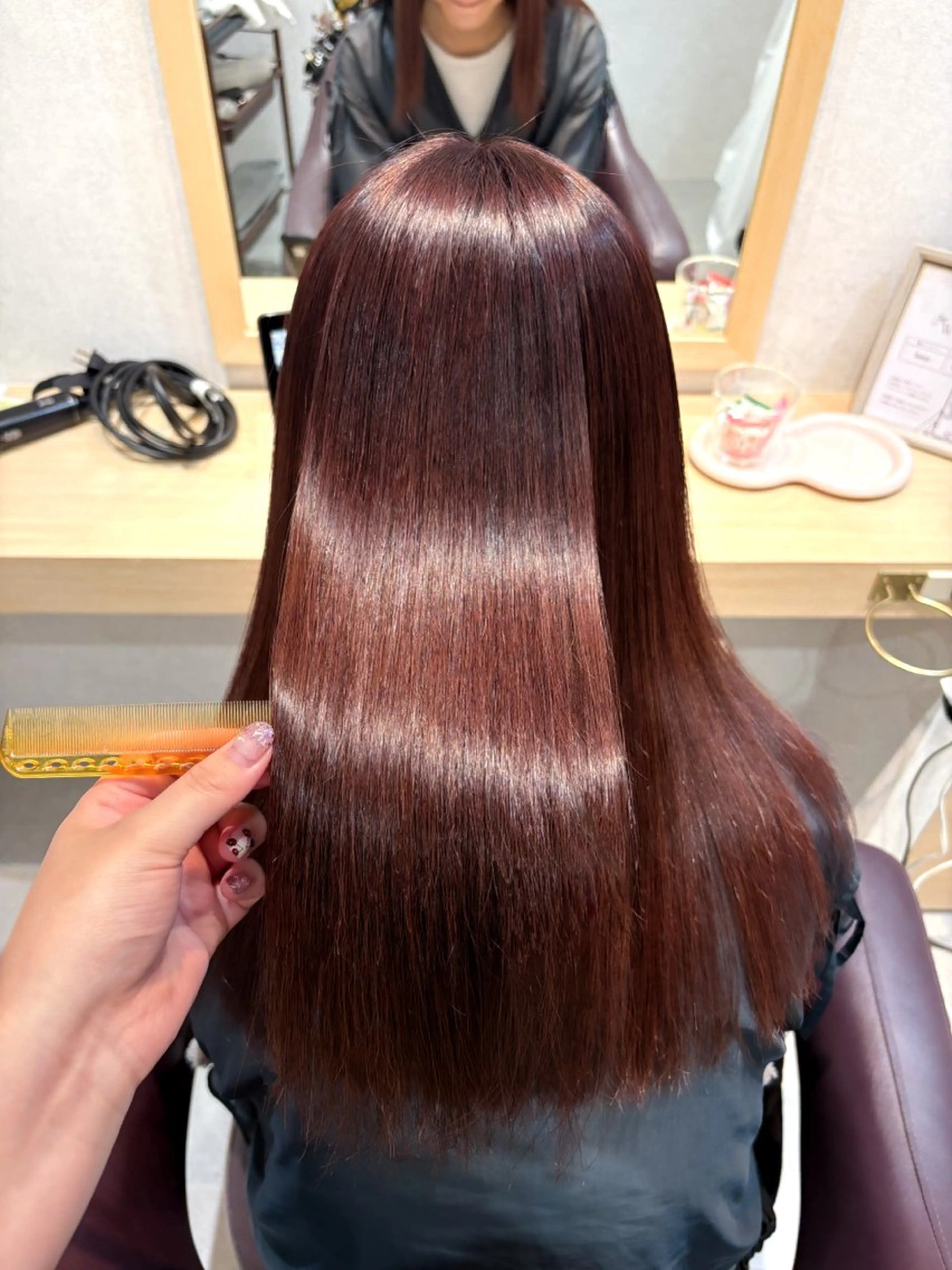 ロング カラー カット ヘアカラー 透明感/チョコカラー 💍TAMA💍のヘアスタイル