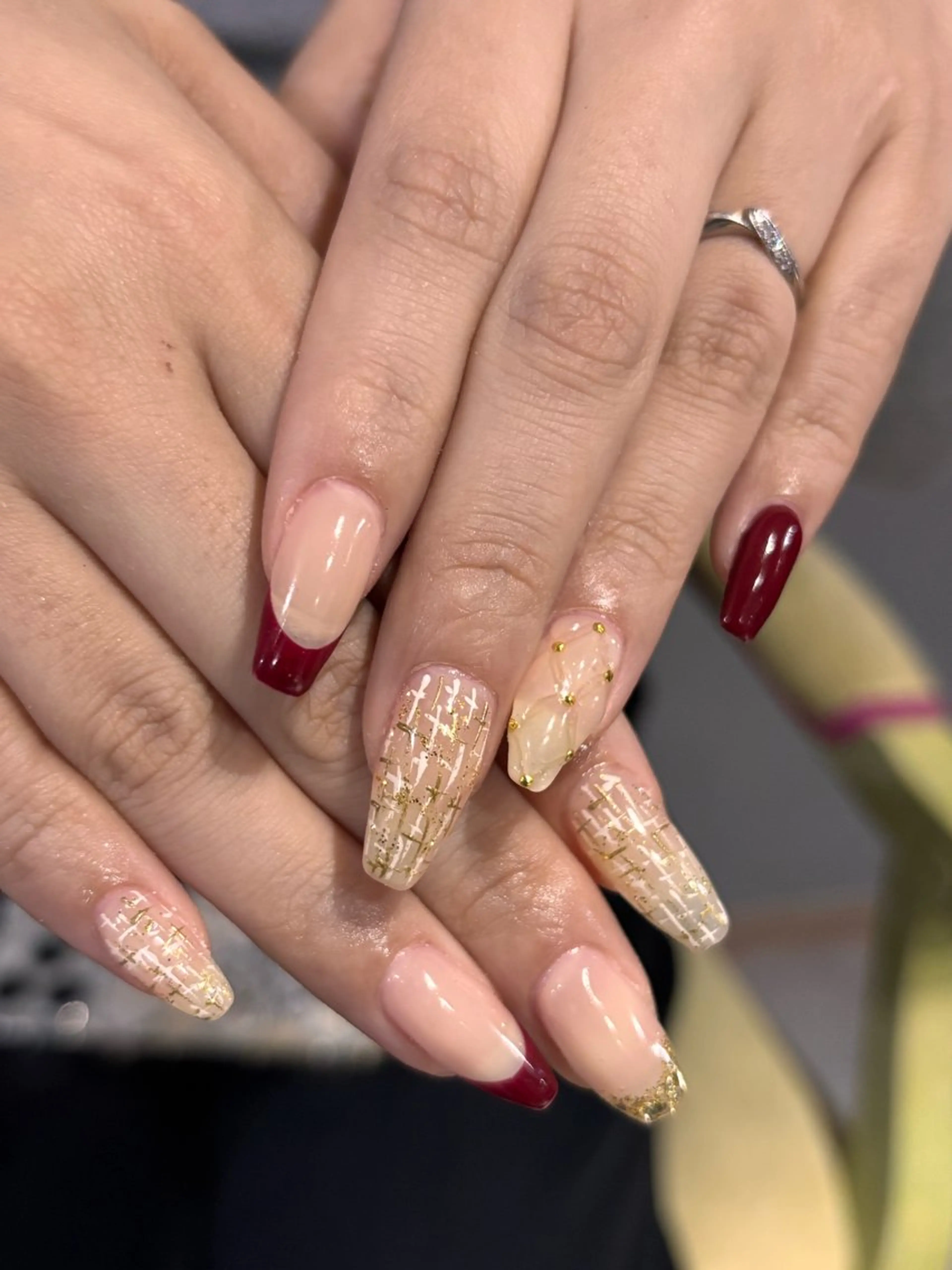 ネイル ハンドネイル フットネイル 堤 ノアのネイルデザイン