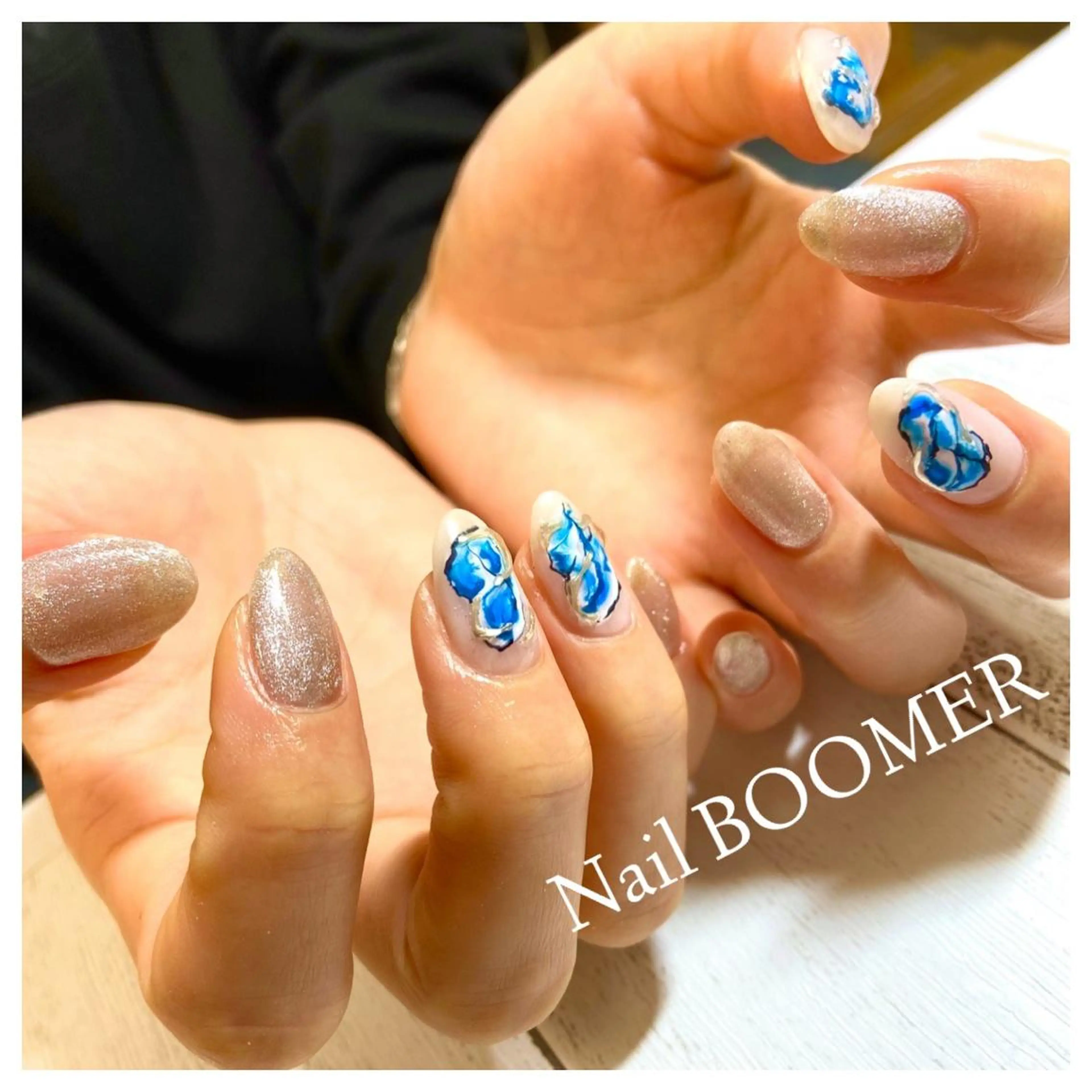 ネイル ハンドネイル フットネイル ネイル ブーマーのネイルデザイン