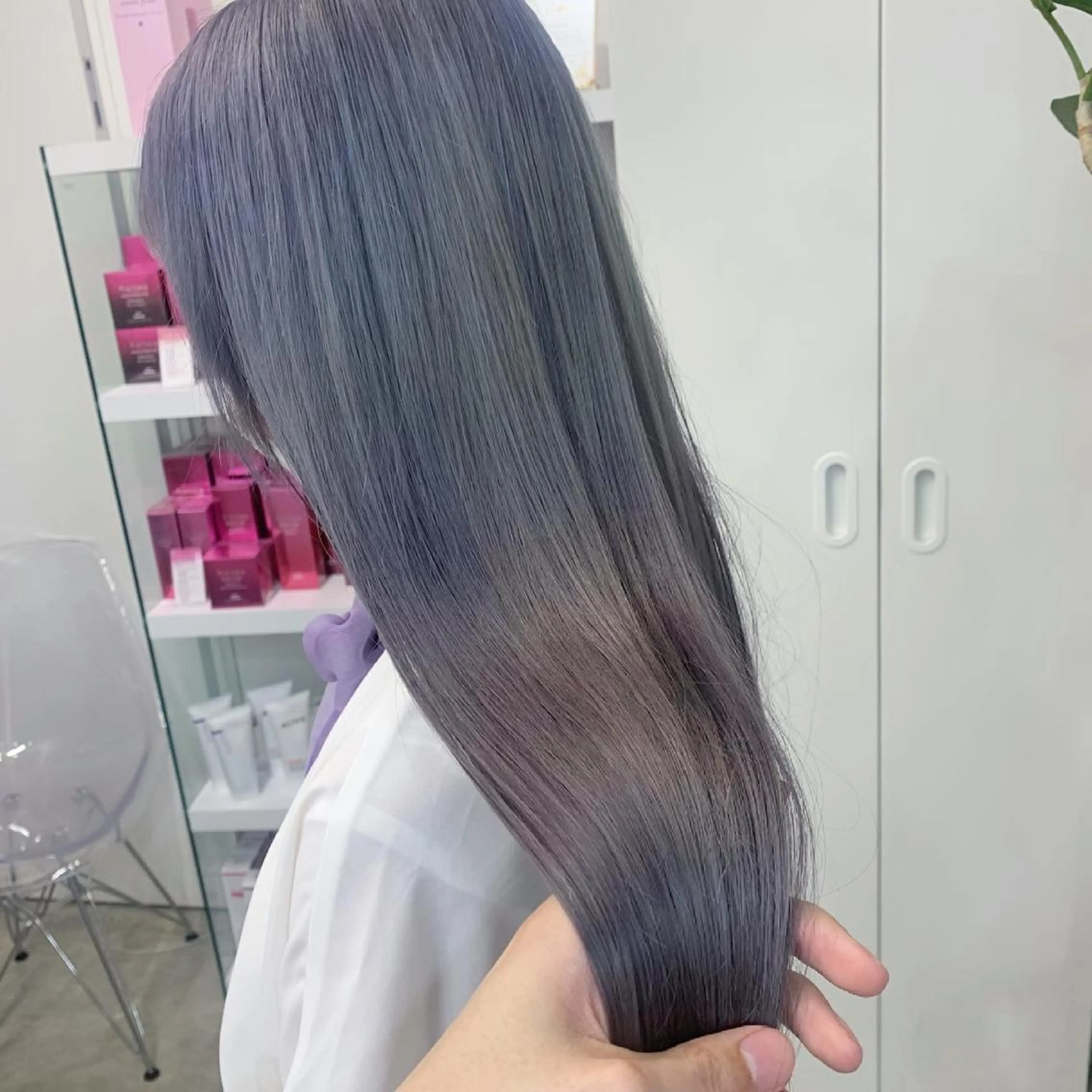 ロング カラー ラベンダーカラー ヘアカラー トリートメント ✨カラー指名 No.1✨keitaのヘアスタイル