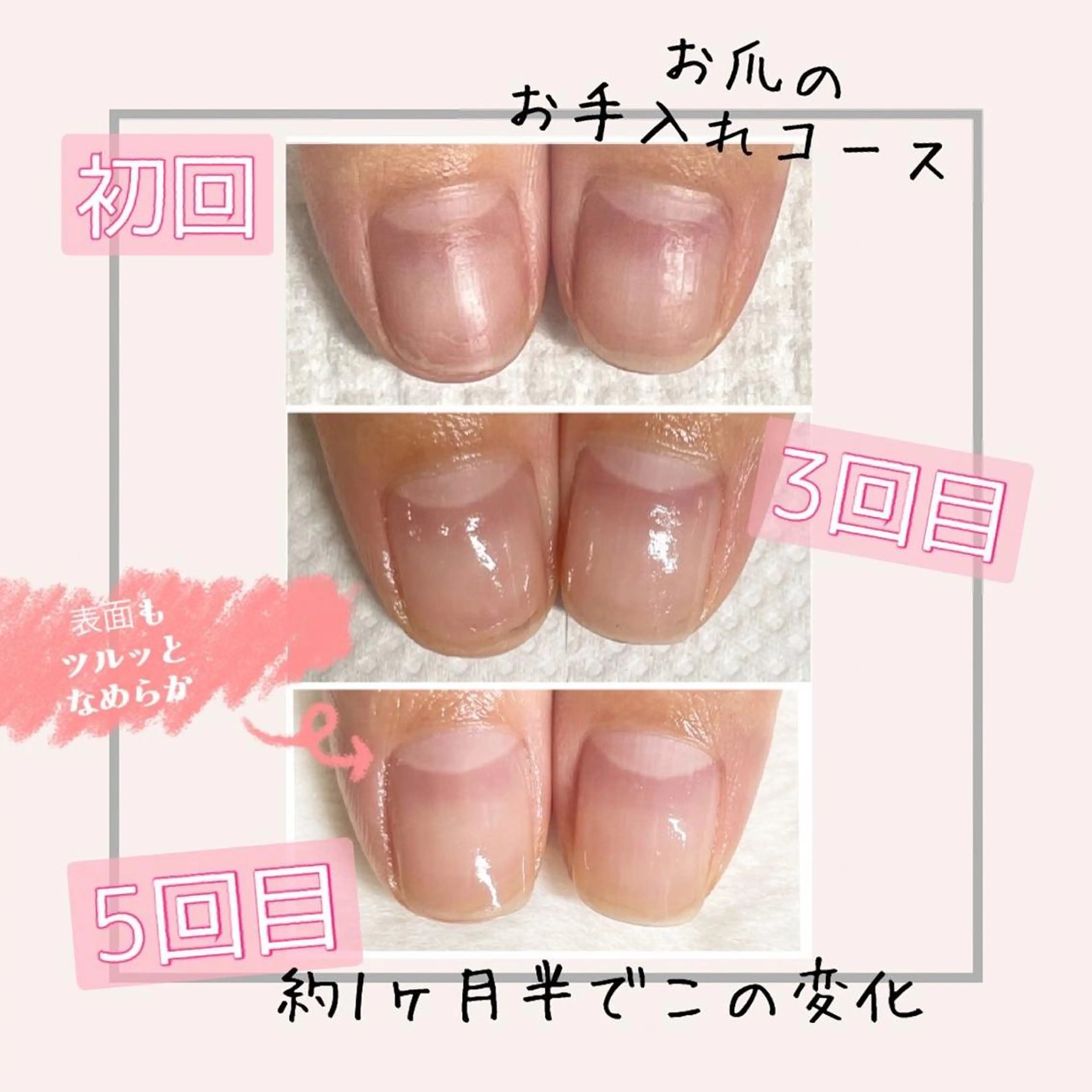 カラー メンズ ネイル Chérinail 爪のお手入れのネイルデザイン