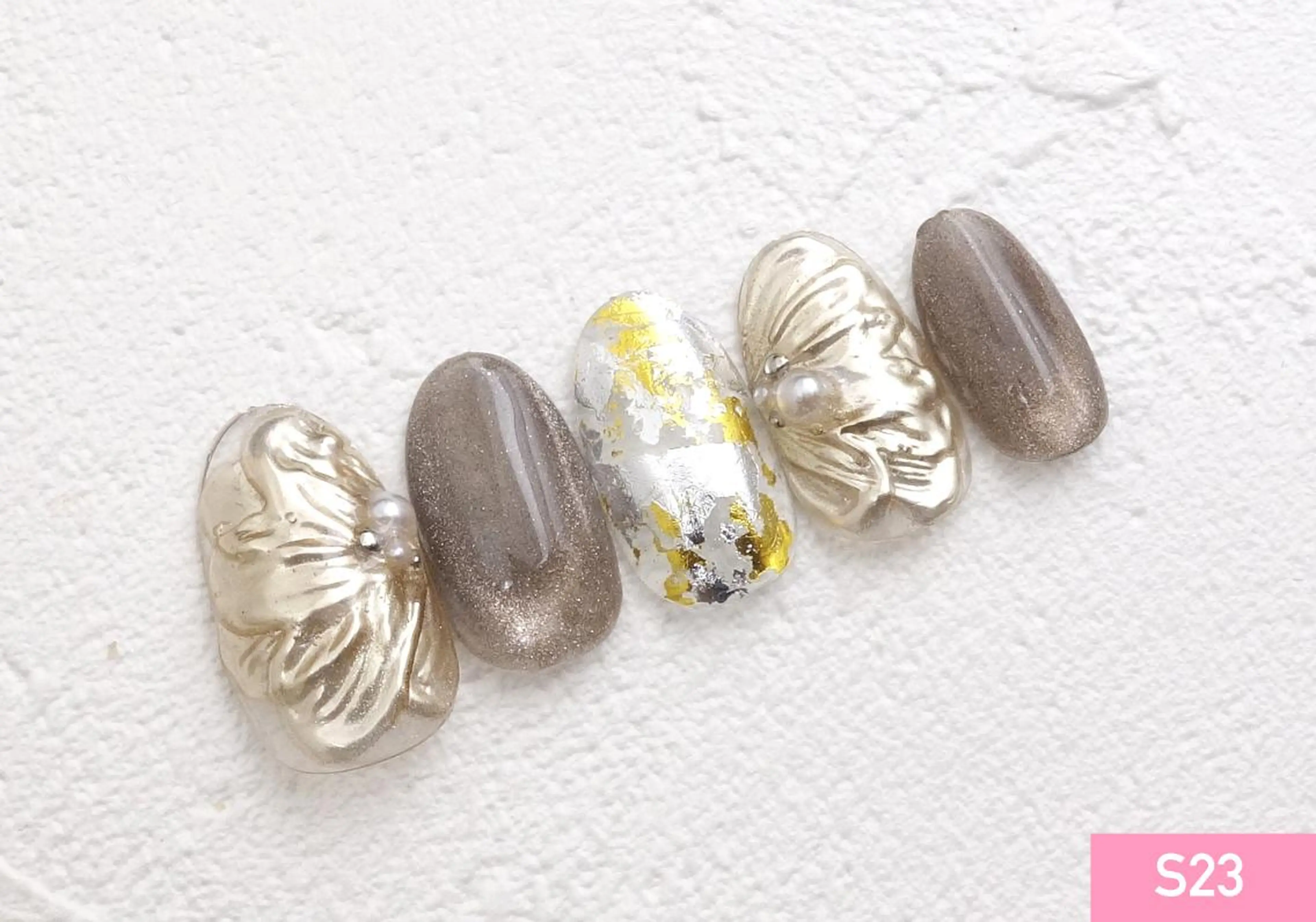 ネイル アートネイル ジェルネイル マグネットネイル ネイル nanのネイルデザイン