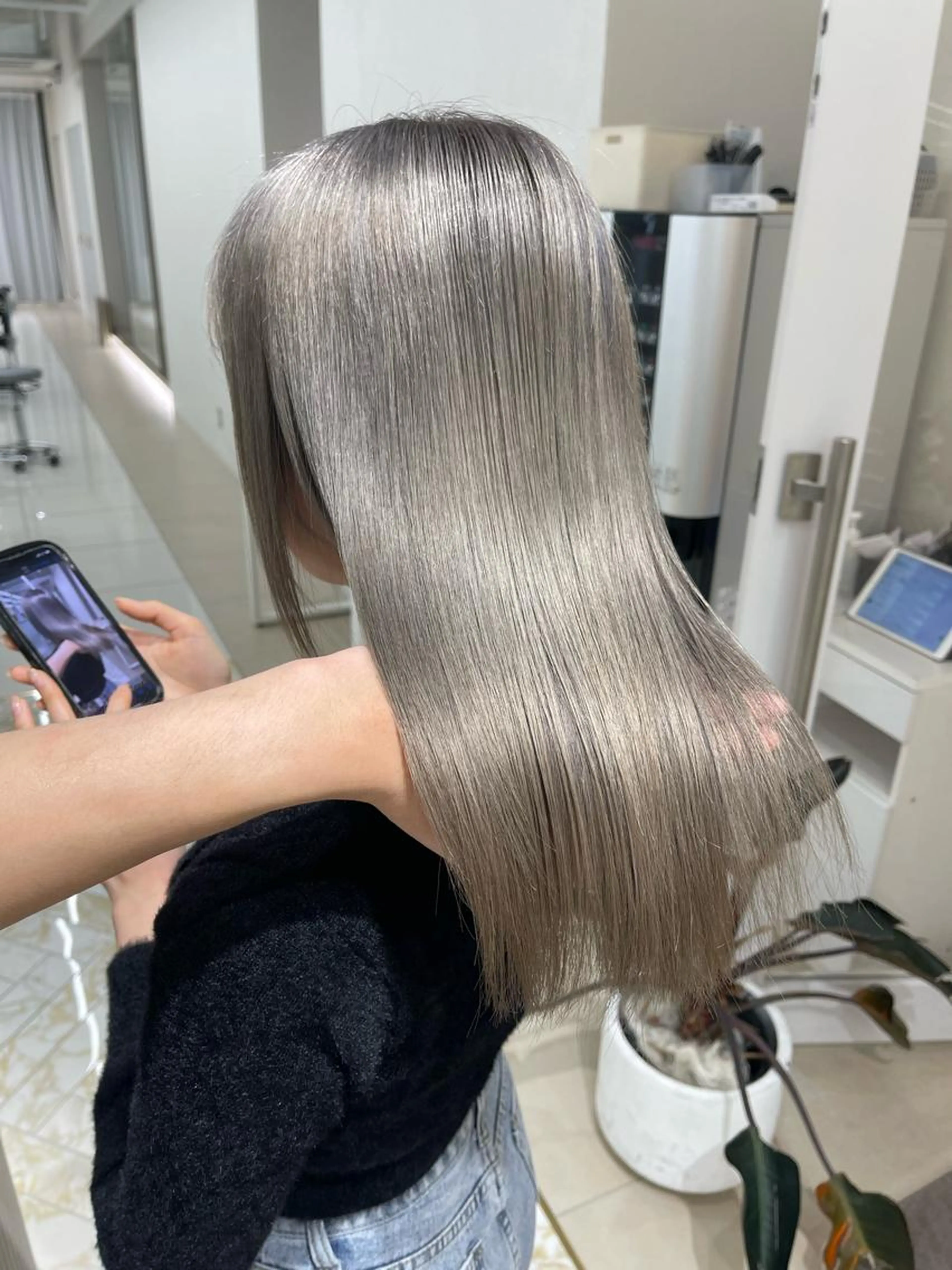 上質カラー＋最高級プレミアムトリートメントの写真