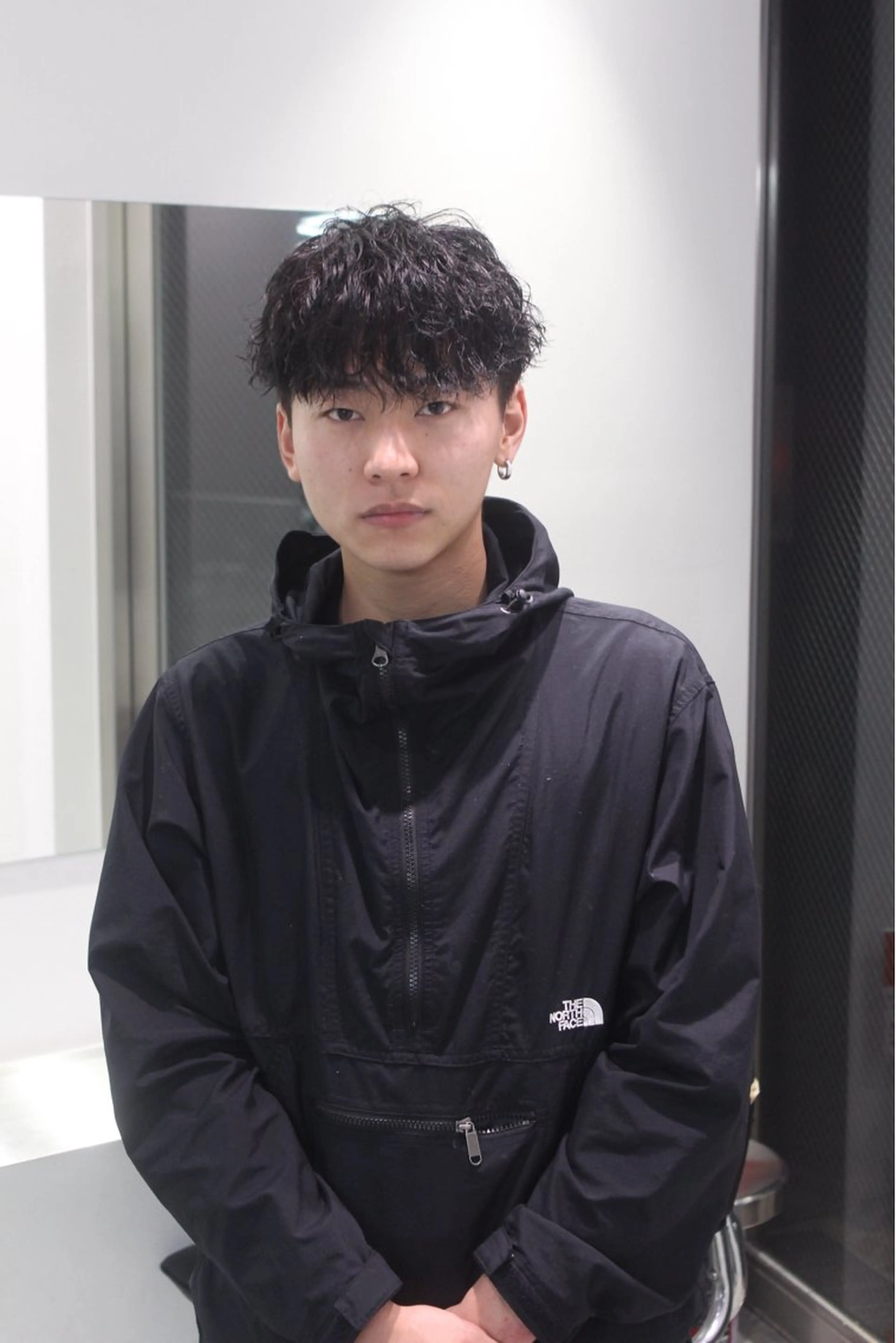 ショート パーマ メンズ カット パーマ fifth天神メンズ パーマ職人/山口皓大のヘアスタイル