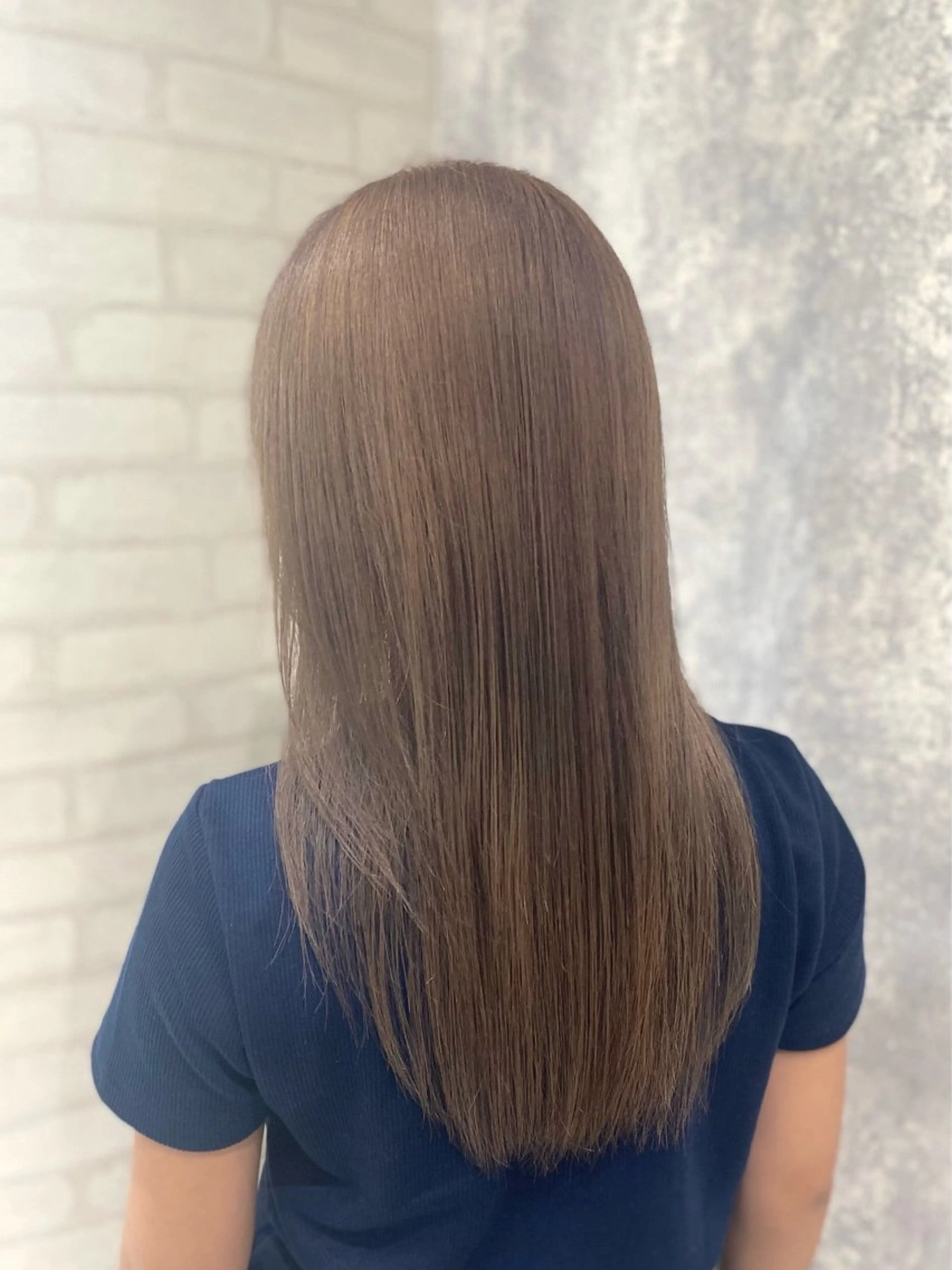 ロング カラー 透明感カラー shiori/透明感 /顔周り/髪質改善のヘアスタイル