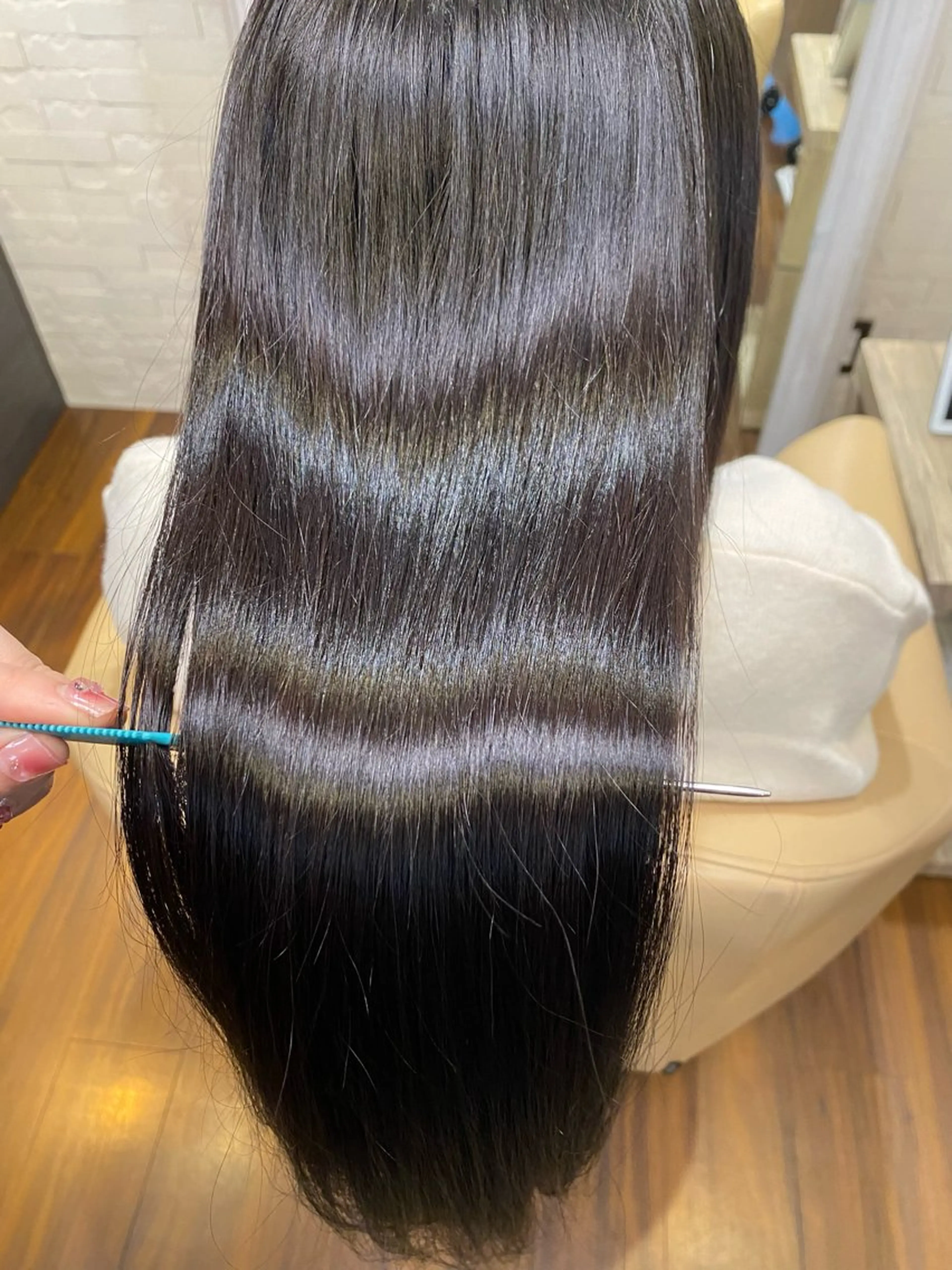 ロング 桑原 菜摘のヘアスタイル