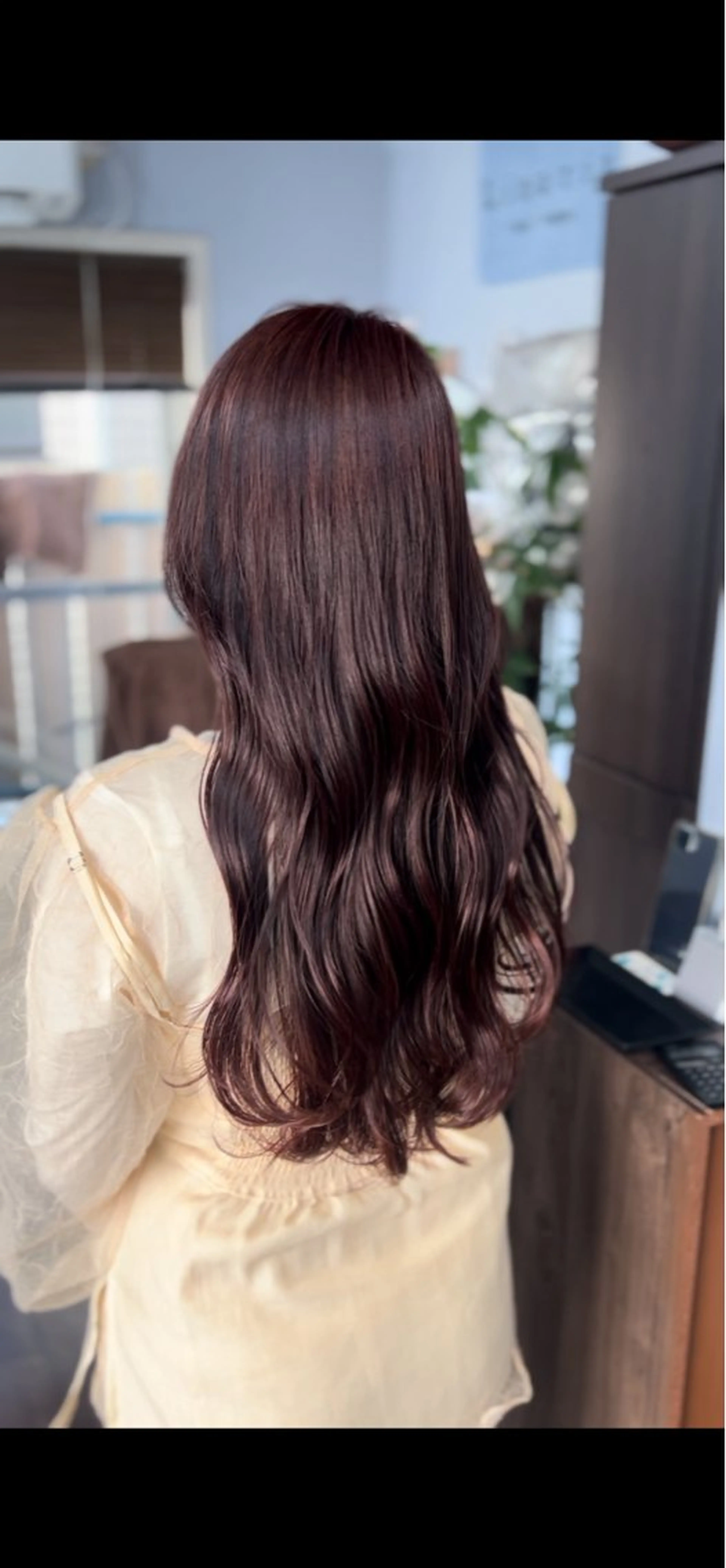 セミロング カラー ピンクカラー ローズカラー 🌈美髪✂︎艶色🎨 頭皮改善🍀TAKUのヘアスタイル