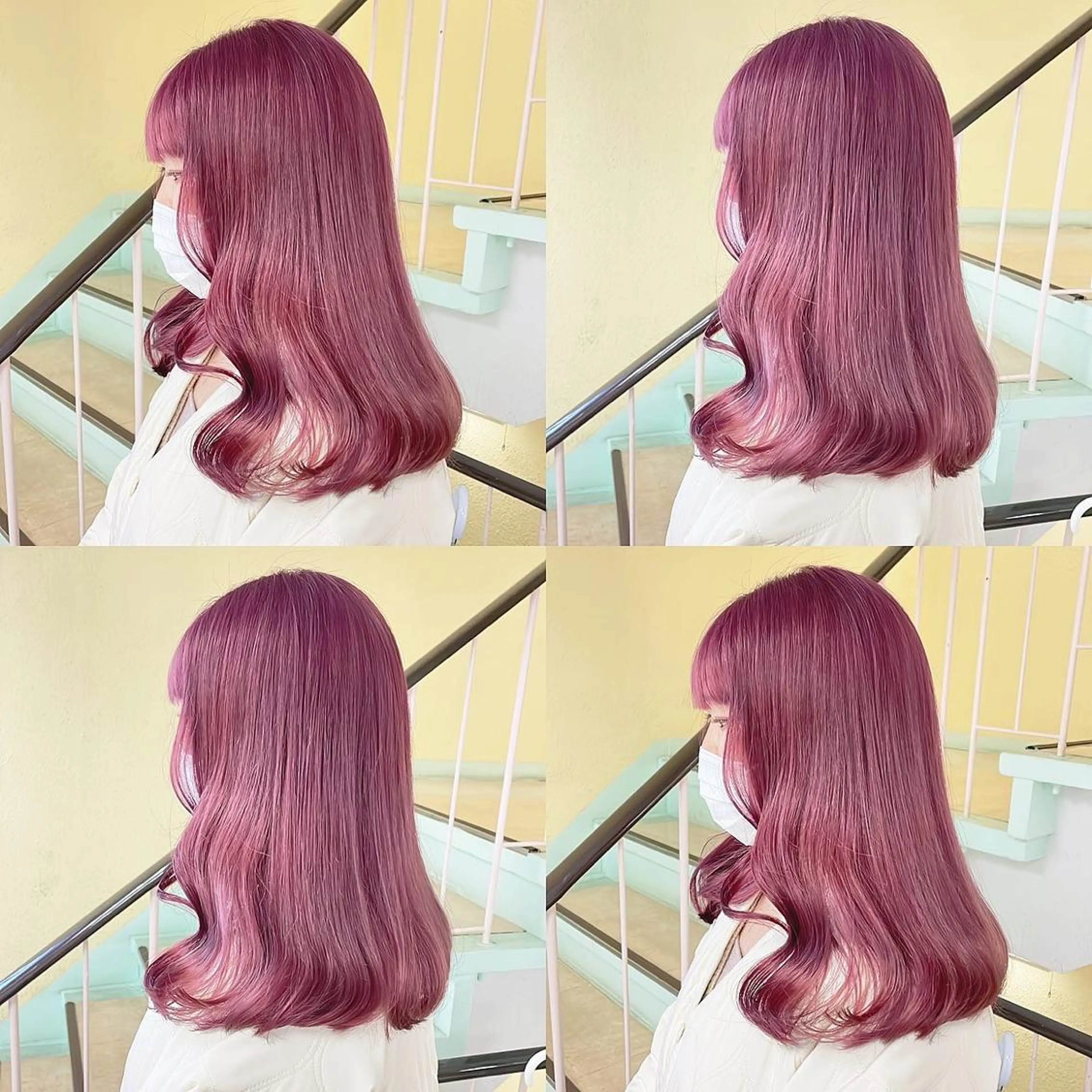 カラー ヘアカラー トリートメント 渋谷:インナーカラー ／🍒エリカ🍒のヘアスタイル