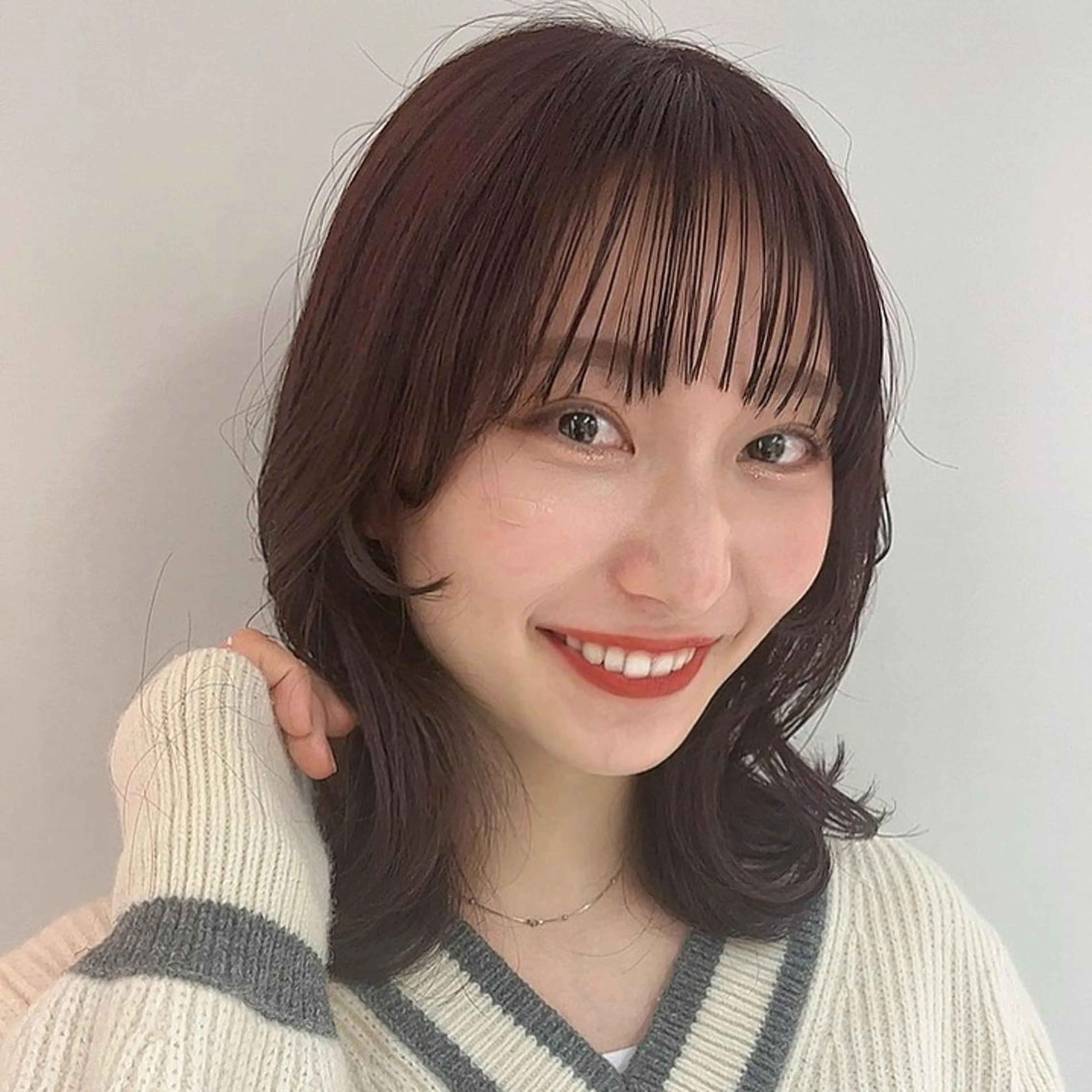 ミディアム 髪質改善クロスパーマ モリオカ モエ💫のその他イメージ