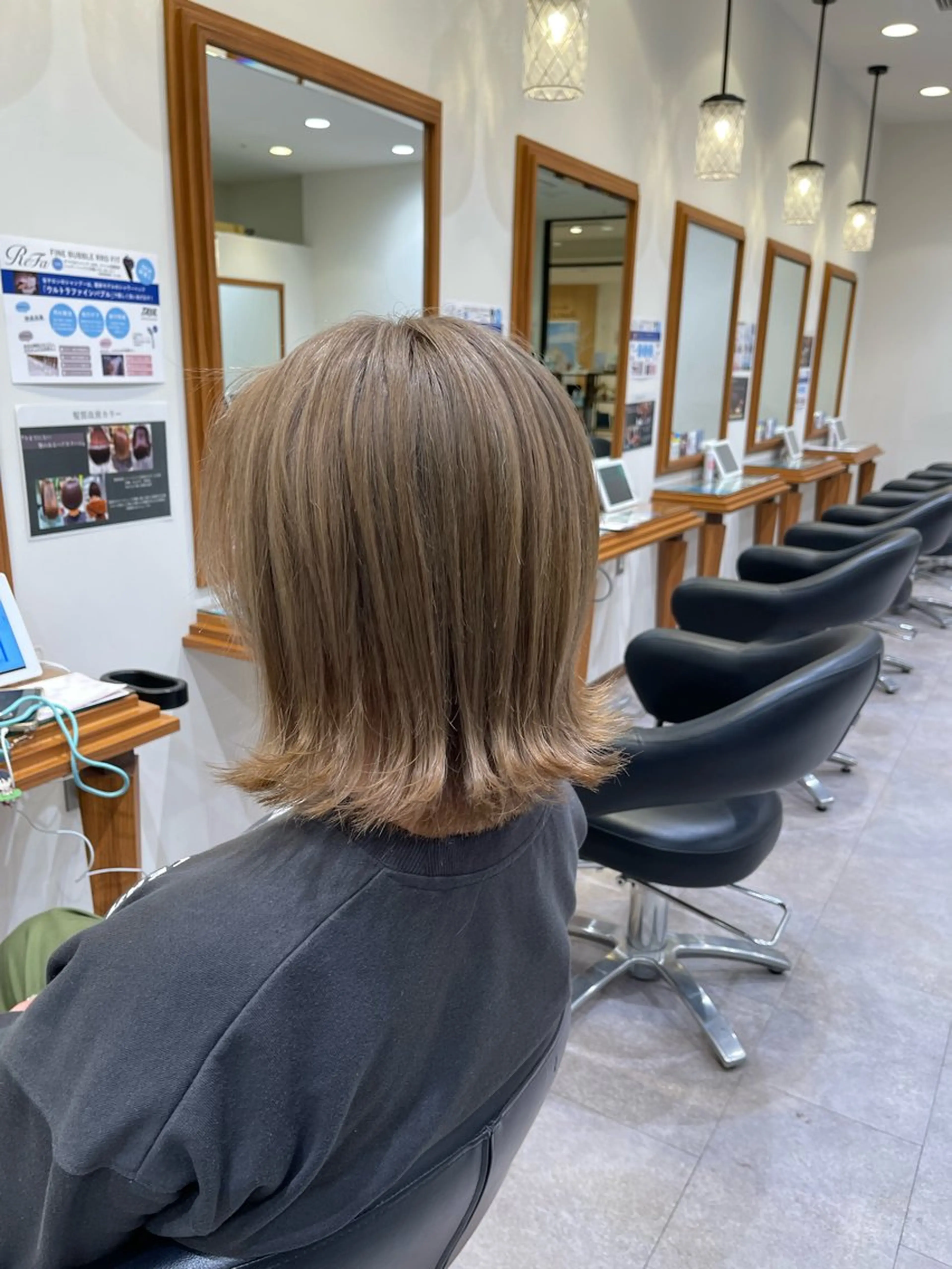 ミディアム カラー ✂︎髪質改善・ Yuitoのヘアスタイル