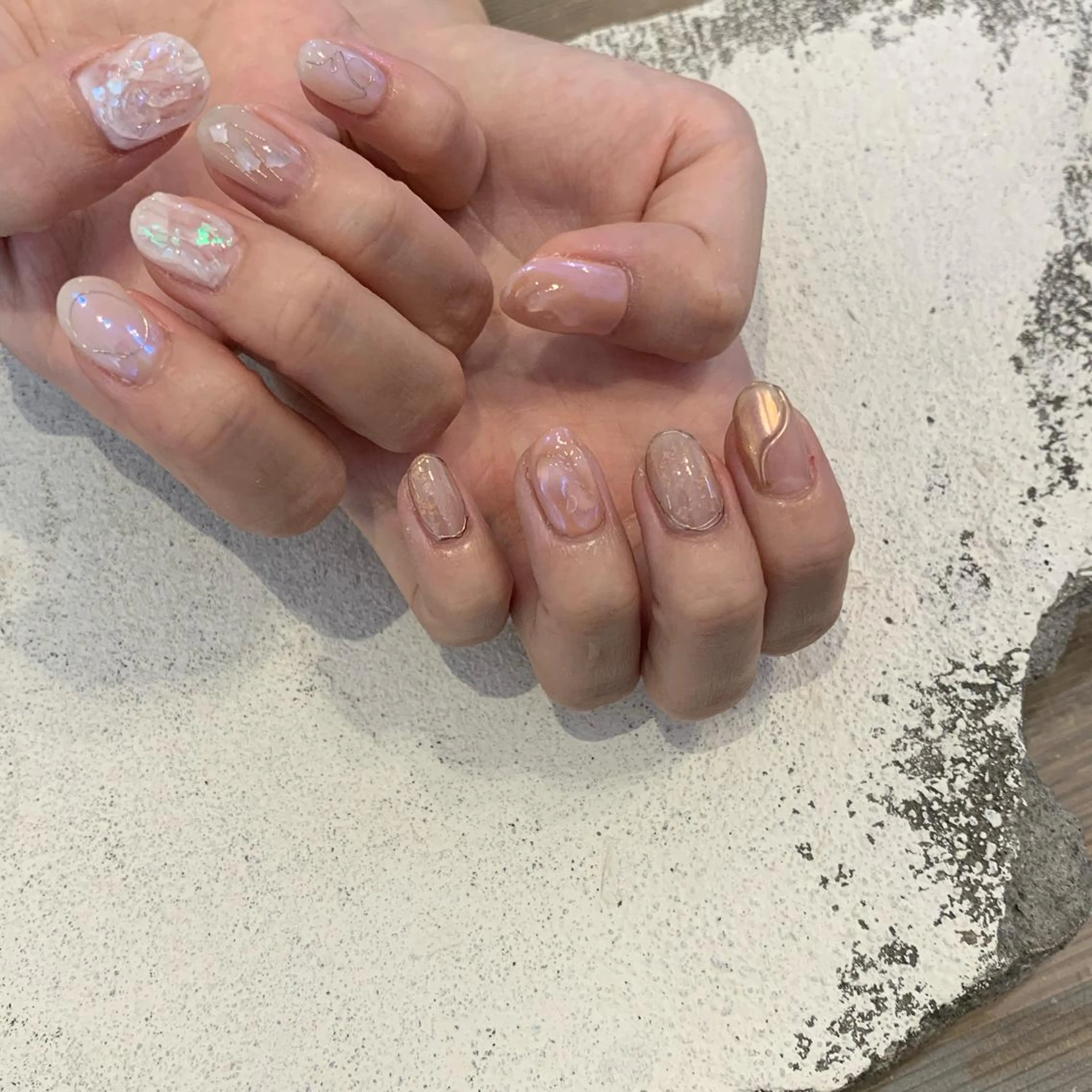 ネイル revia所属・ERI Nailistのネイルデザイン