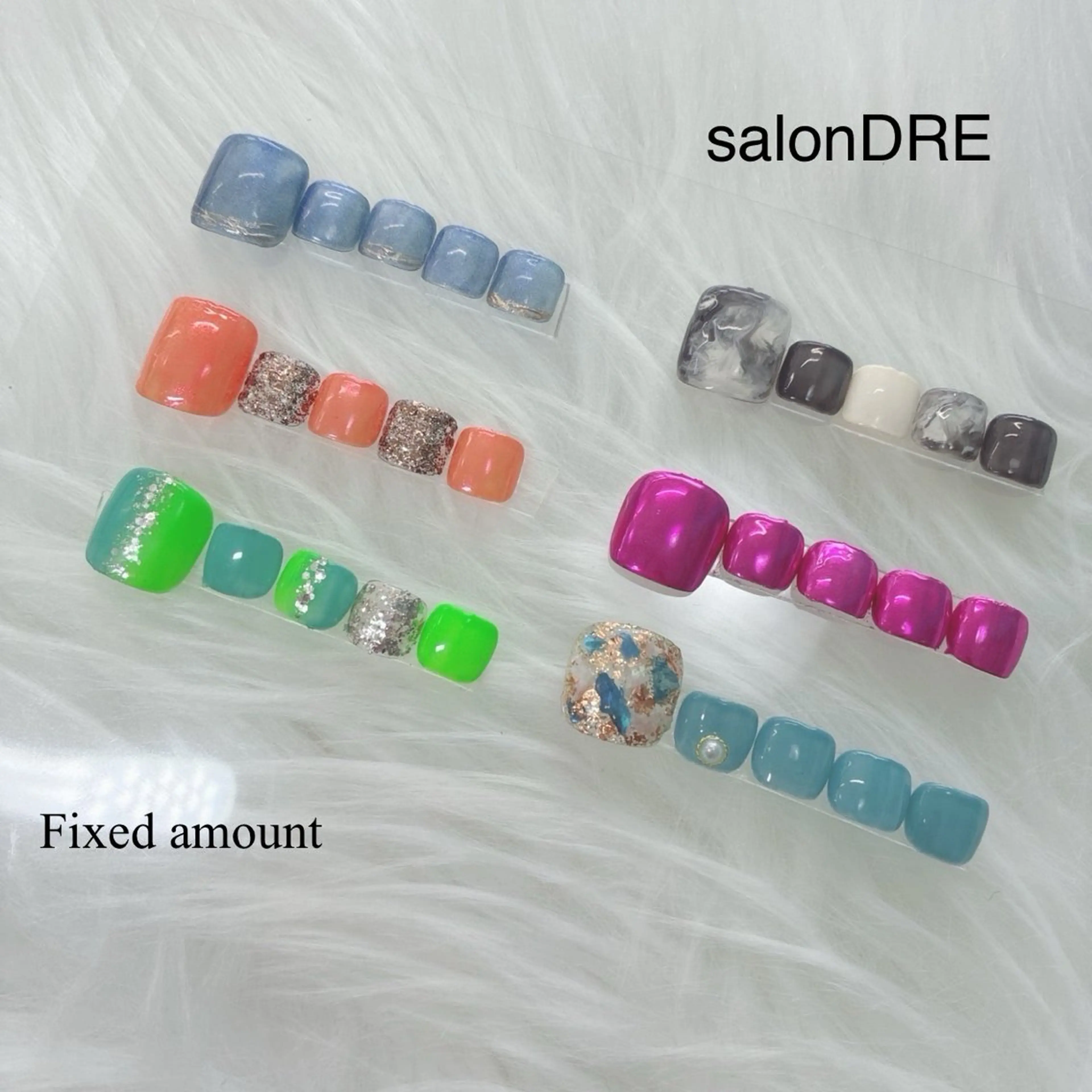 ネイル フットネイル フットネイル salonDRE AZUSAのネイルデザイン