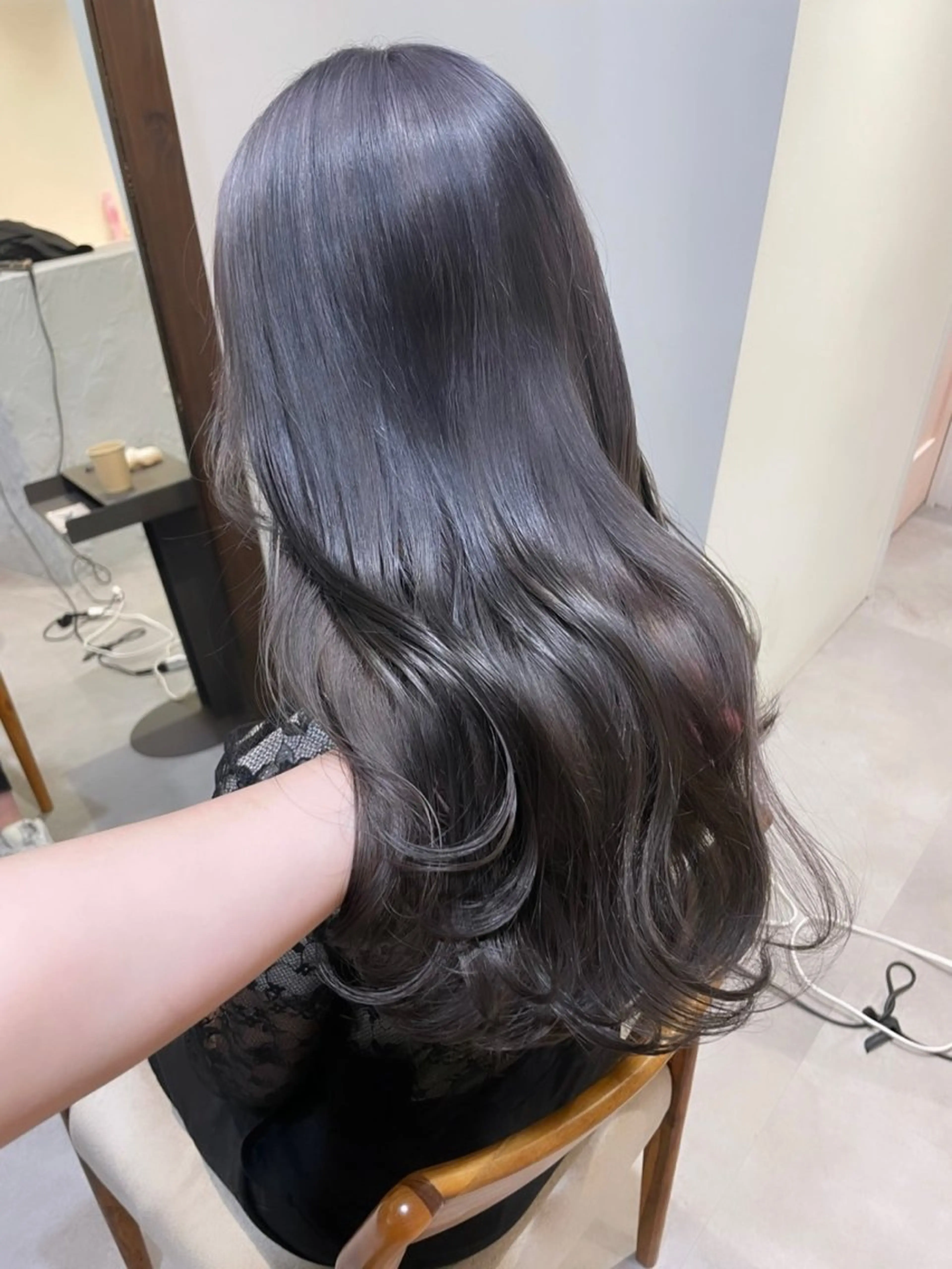 カラー ヘアカラー 若月 あやかのヘアスタイル