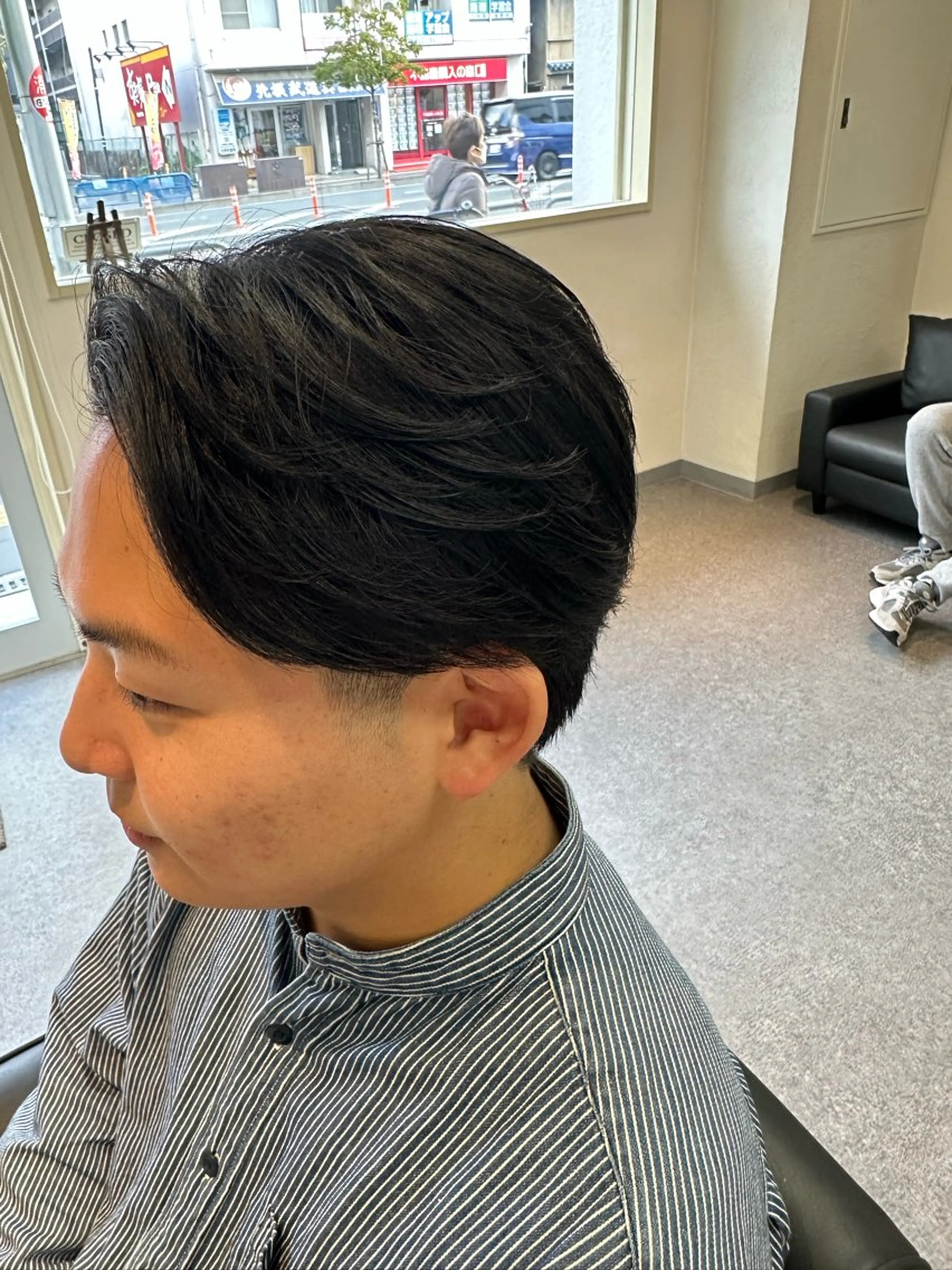 メンズカットの写真