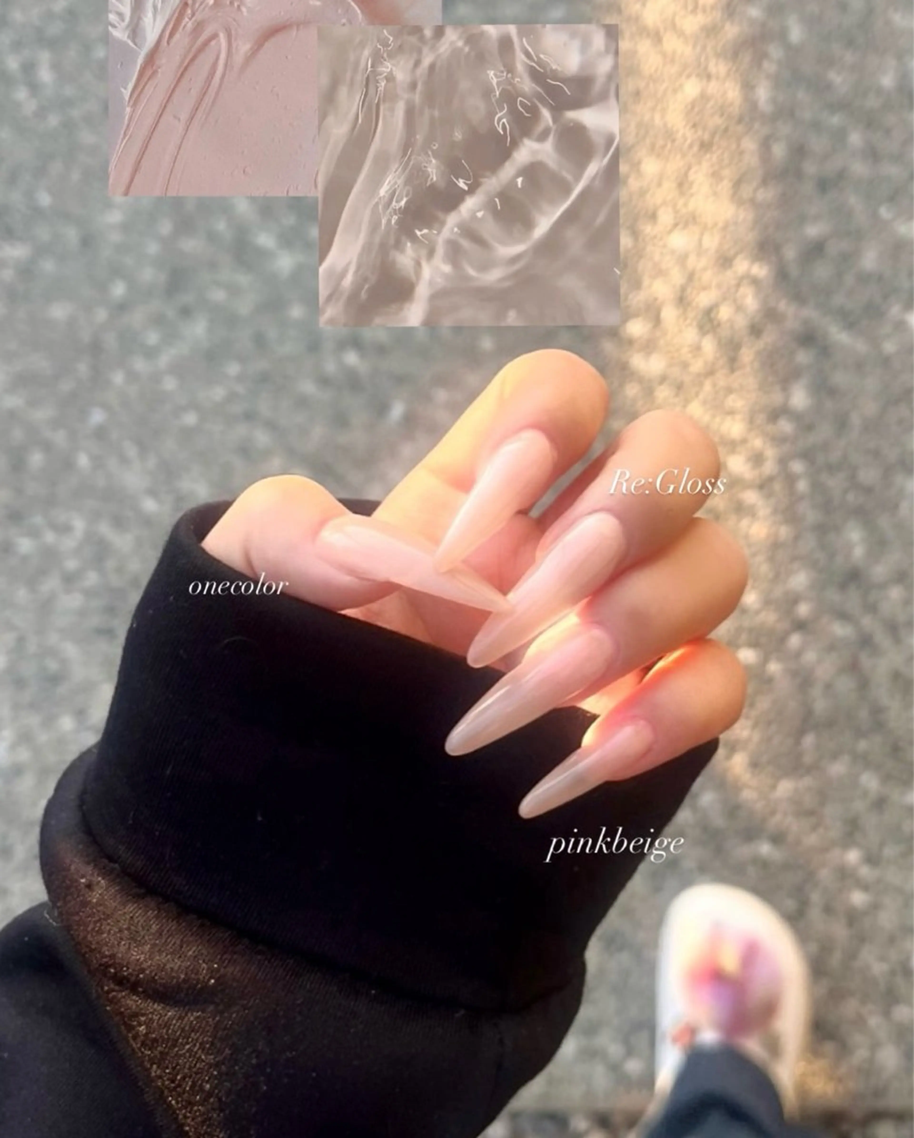 ワンカラー / 全ラメの写真