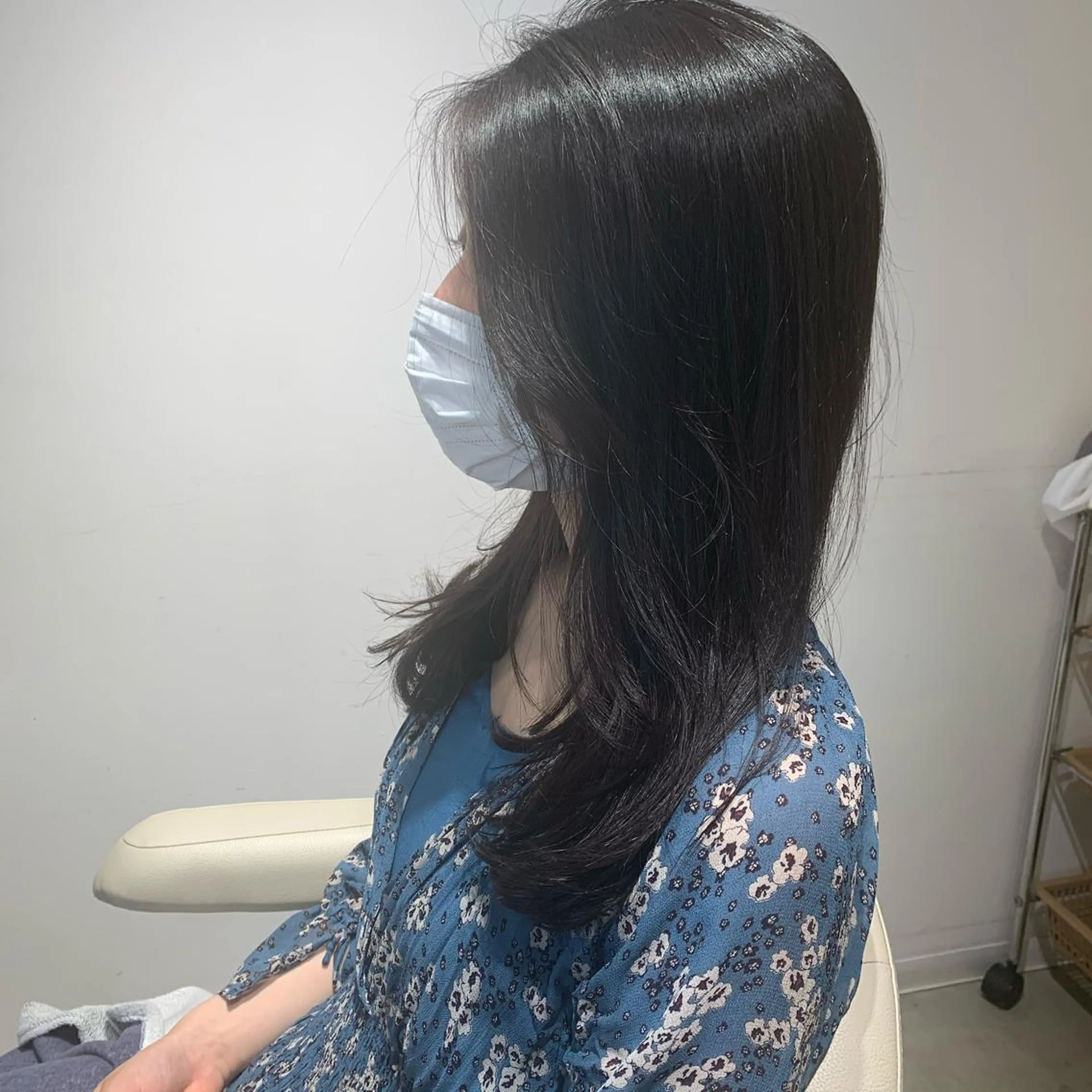 セミロング 🍃marina🍃 韓国ヘア/Aujuaのヘアスタイル