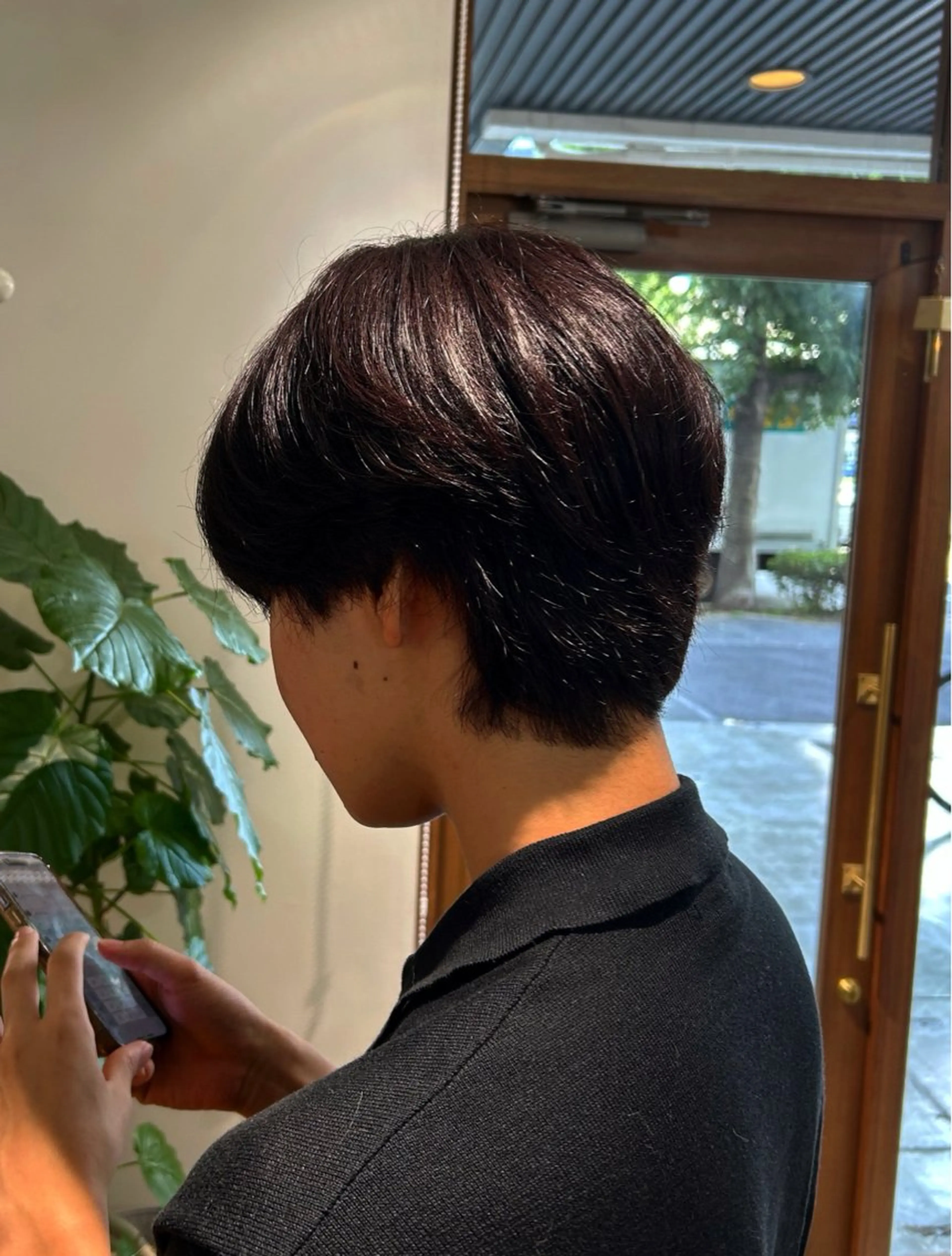 ショート カラー メンズ カット メンズカットモデル/ 犬塚愛奈のヘアスタイル