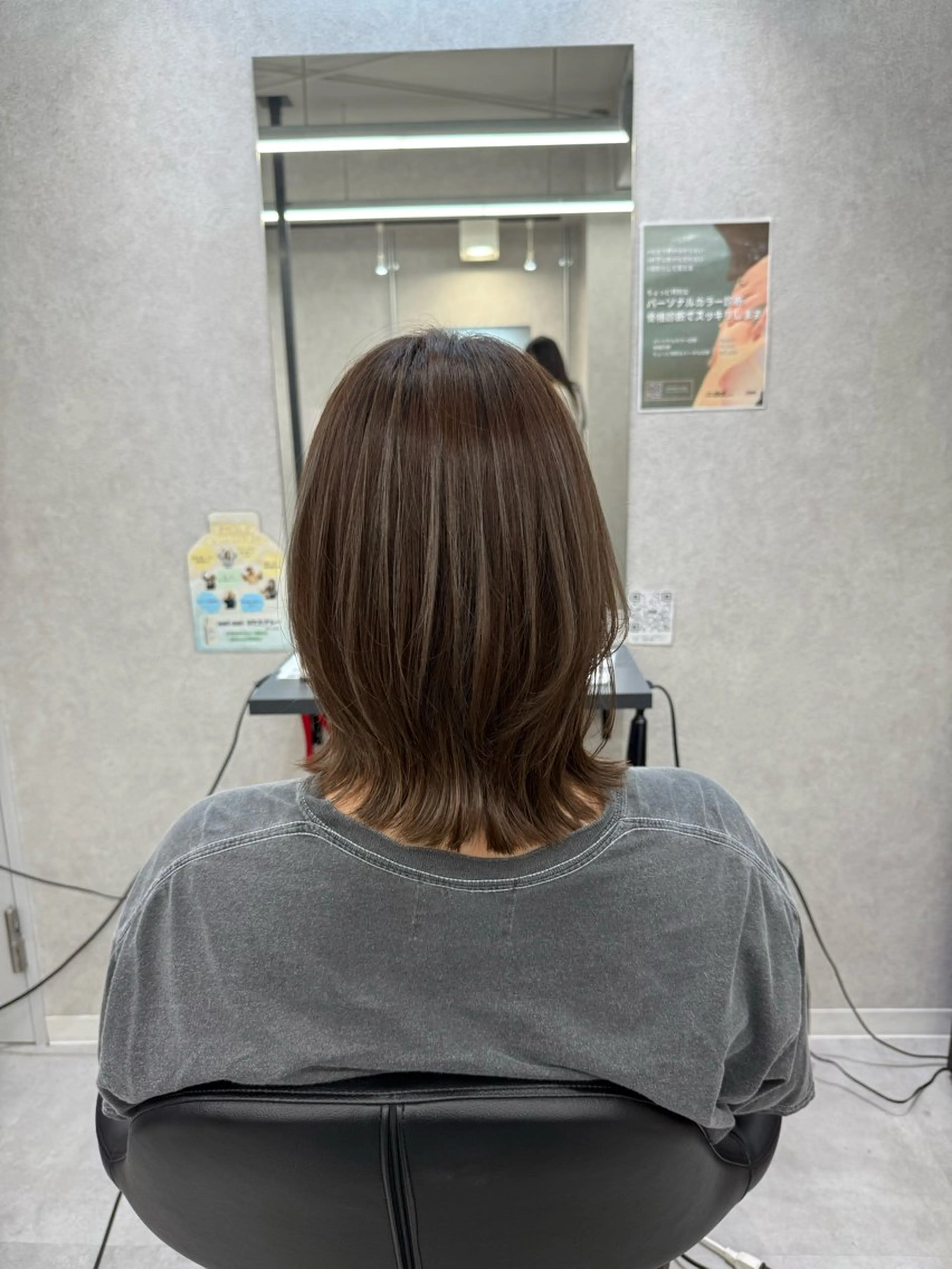 ミディアム カラー 白髪ぼかし🌈 Ayakoのヘアスタイル