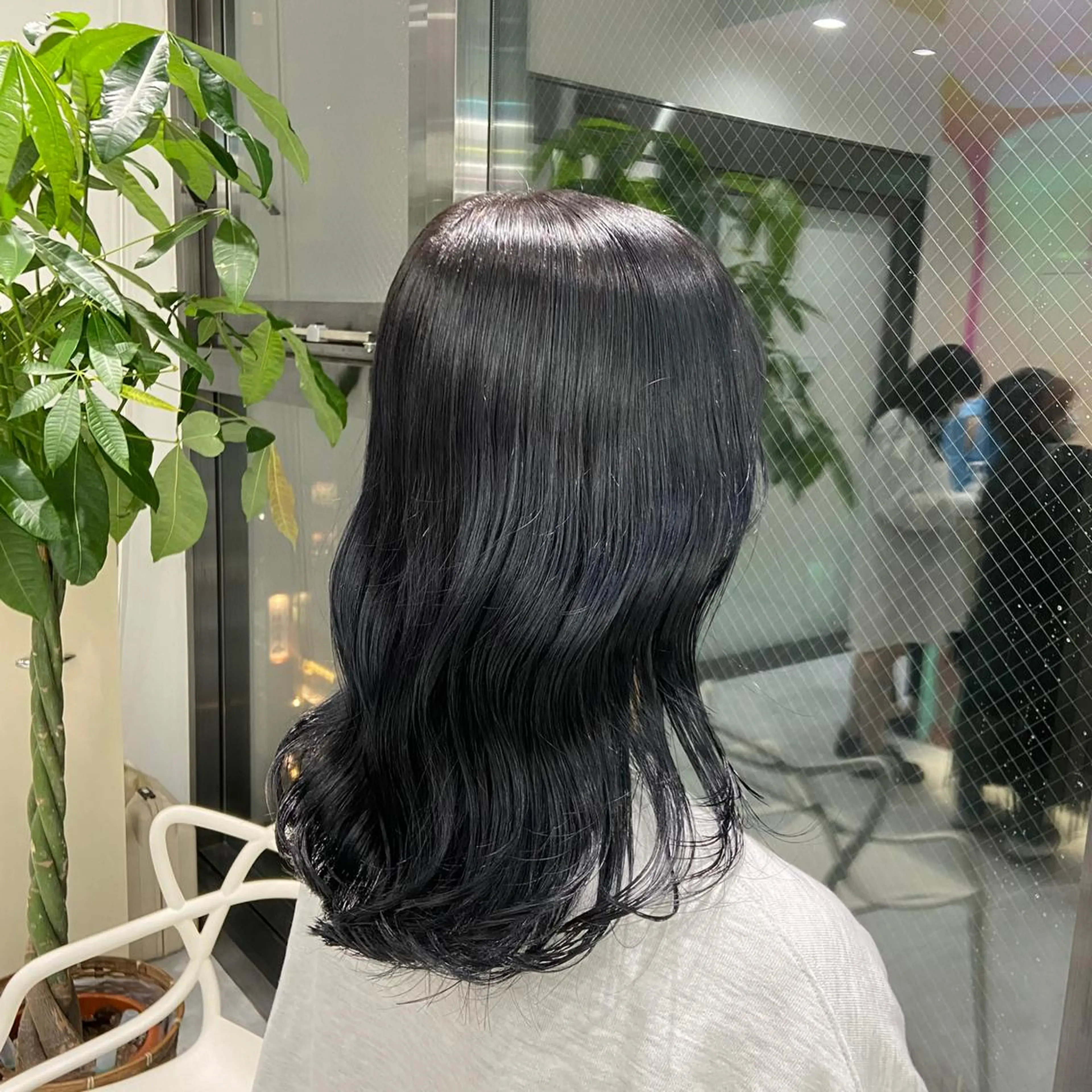 カラー レイヤー×透明感カラ ーHAYATOのヘアスタイル