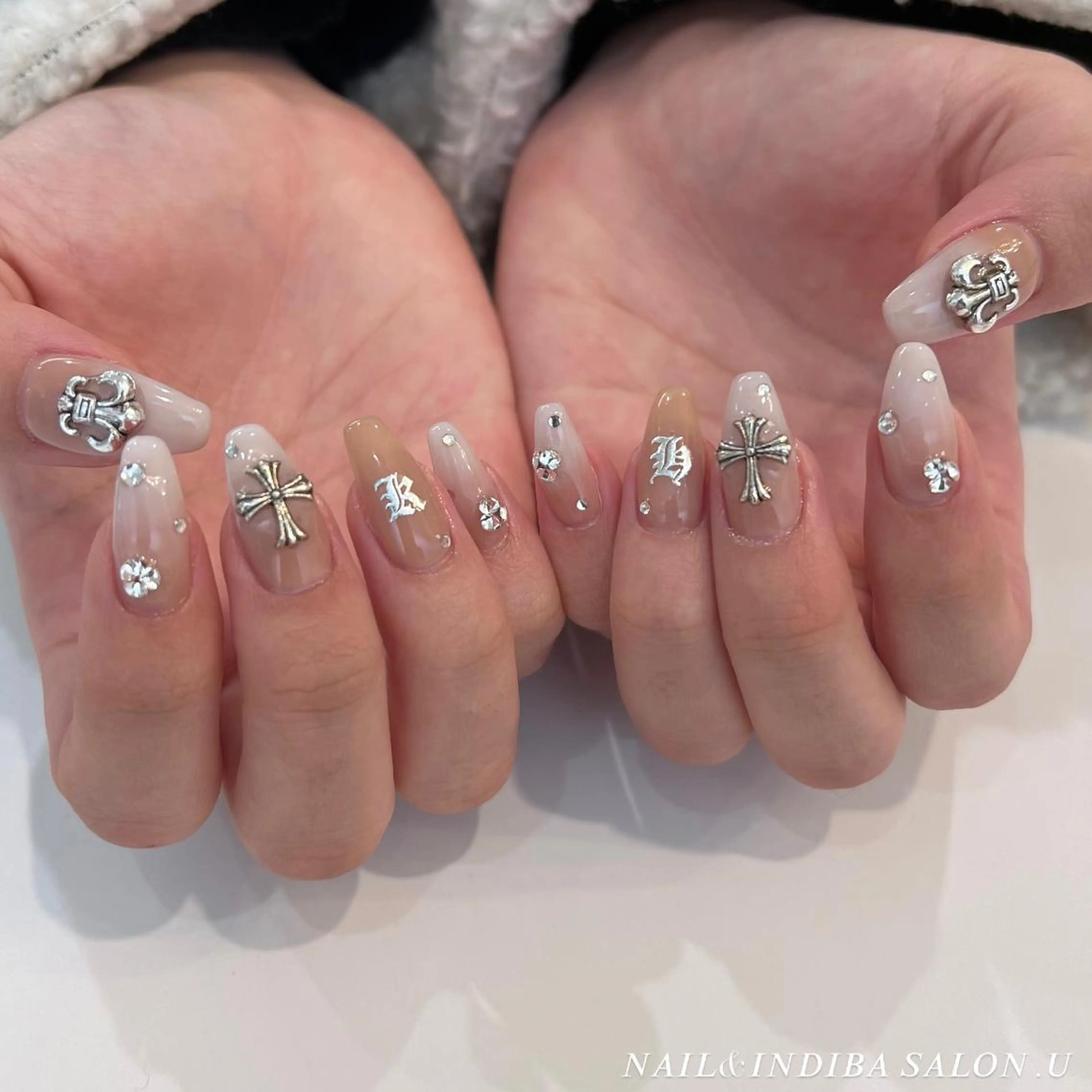 ネイル アートネイル グラデーション Nail Salon .U所属・Sota Nahoのネイルデザイン
