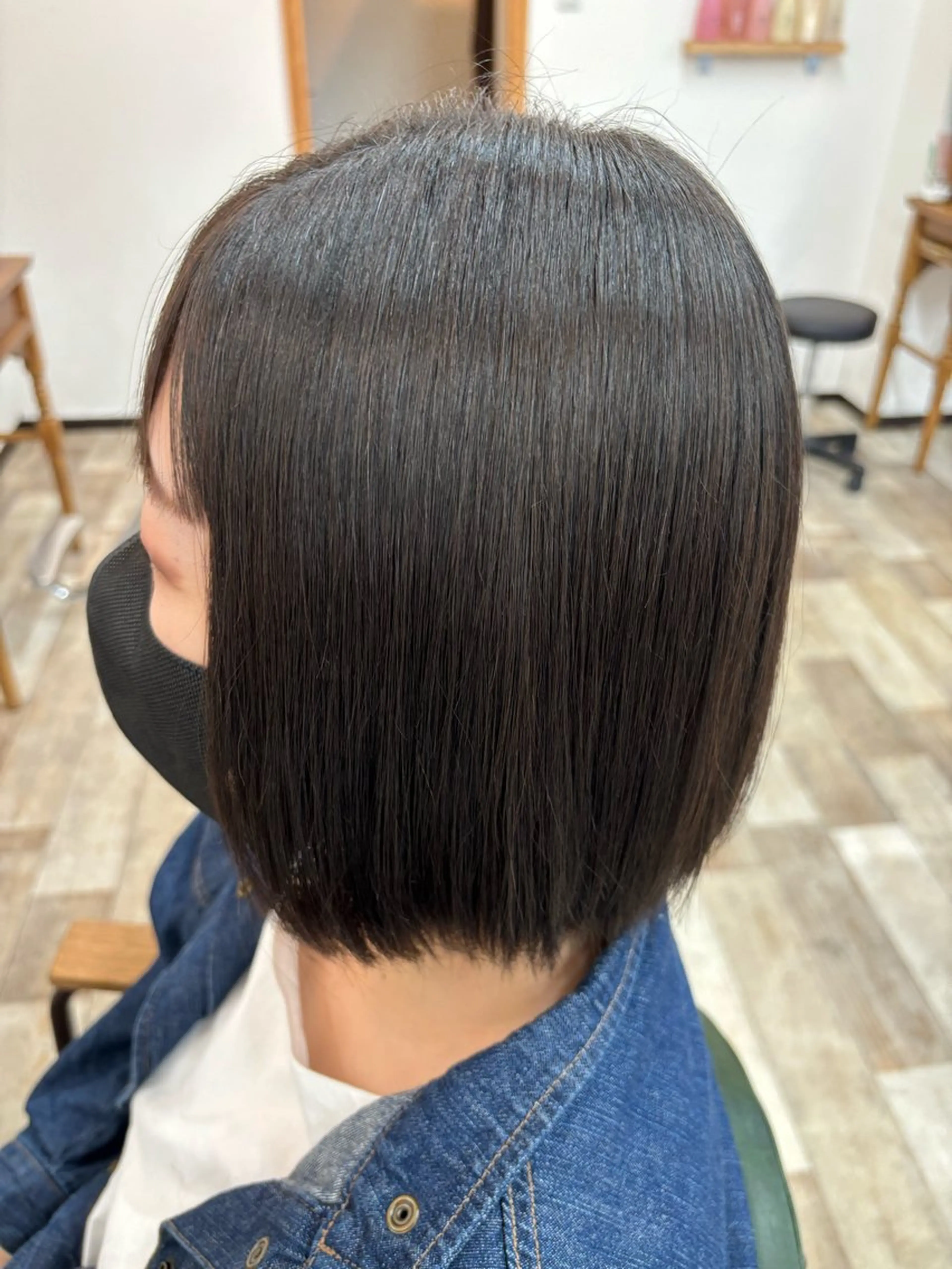 ワンレングスカット💇‍♀️✨(ボブスタイル)の写真