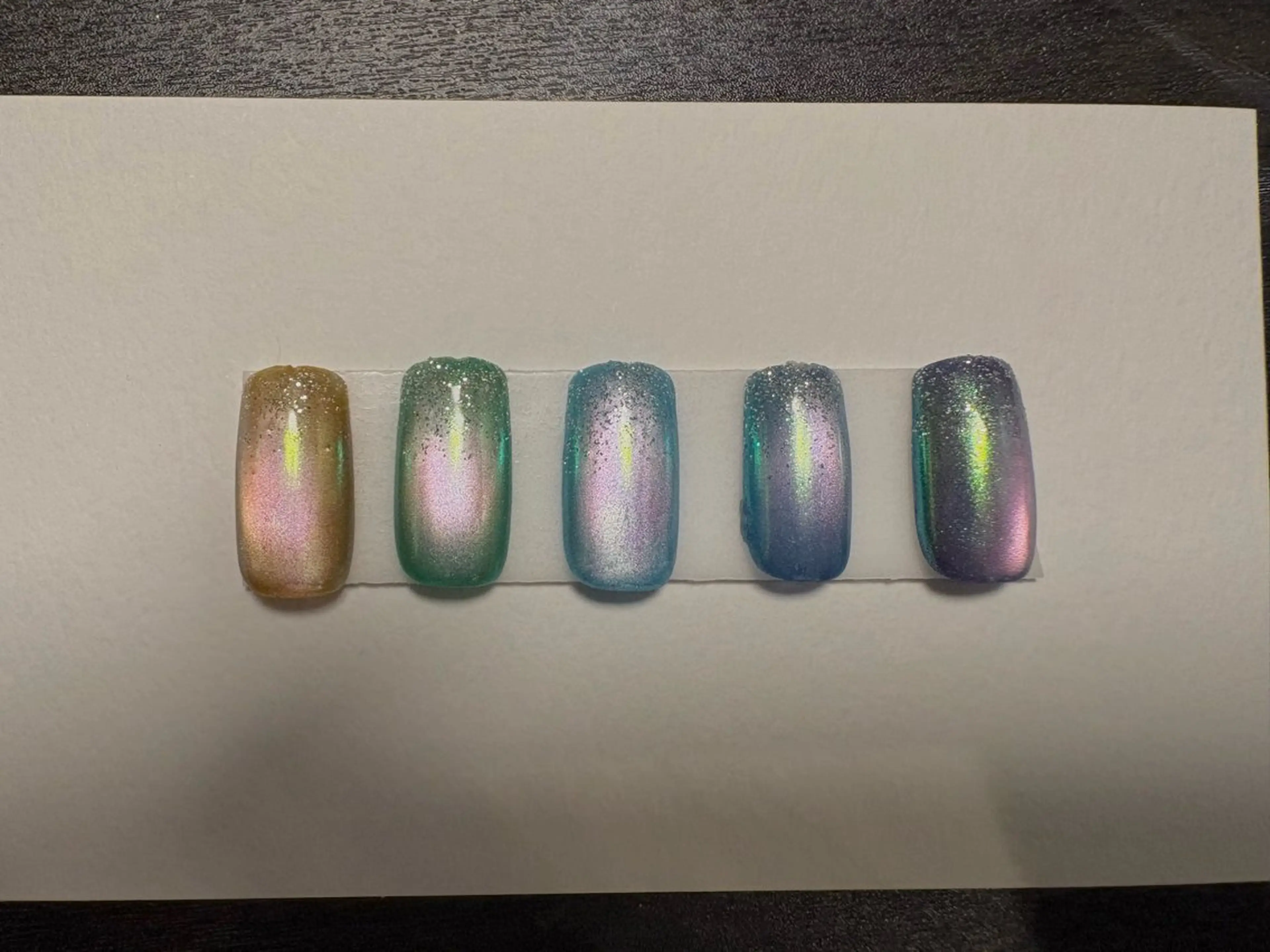 ネイル マグネットネイル ミラーネイル ハンドネイル N.nail所属・natsuki natsuのネイルデザイン