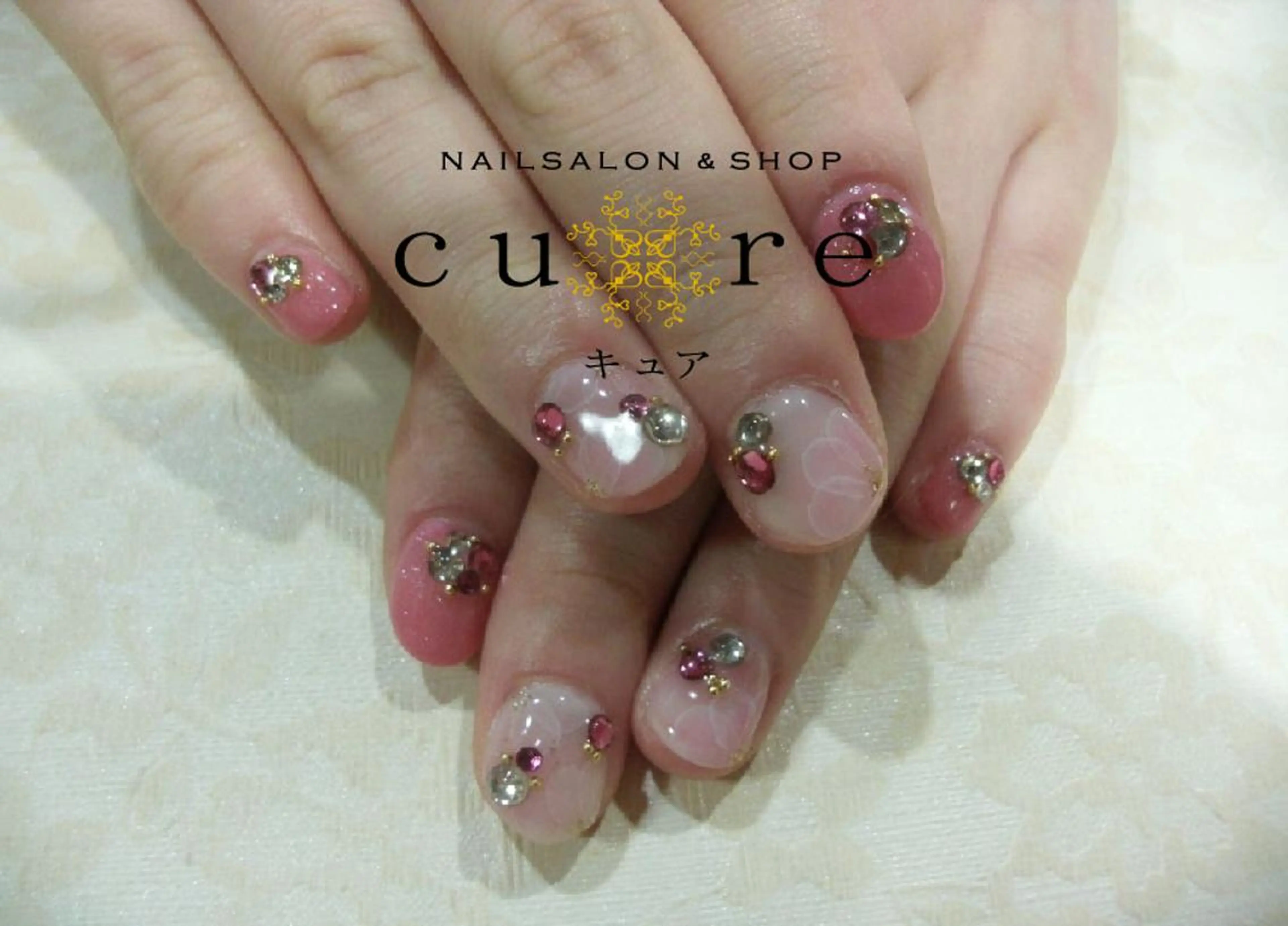 ショート ネイル ネイルサロン Cureのネイルデザイン