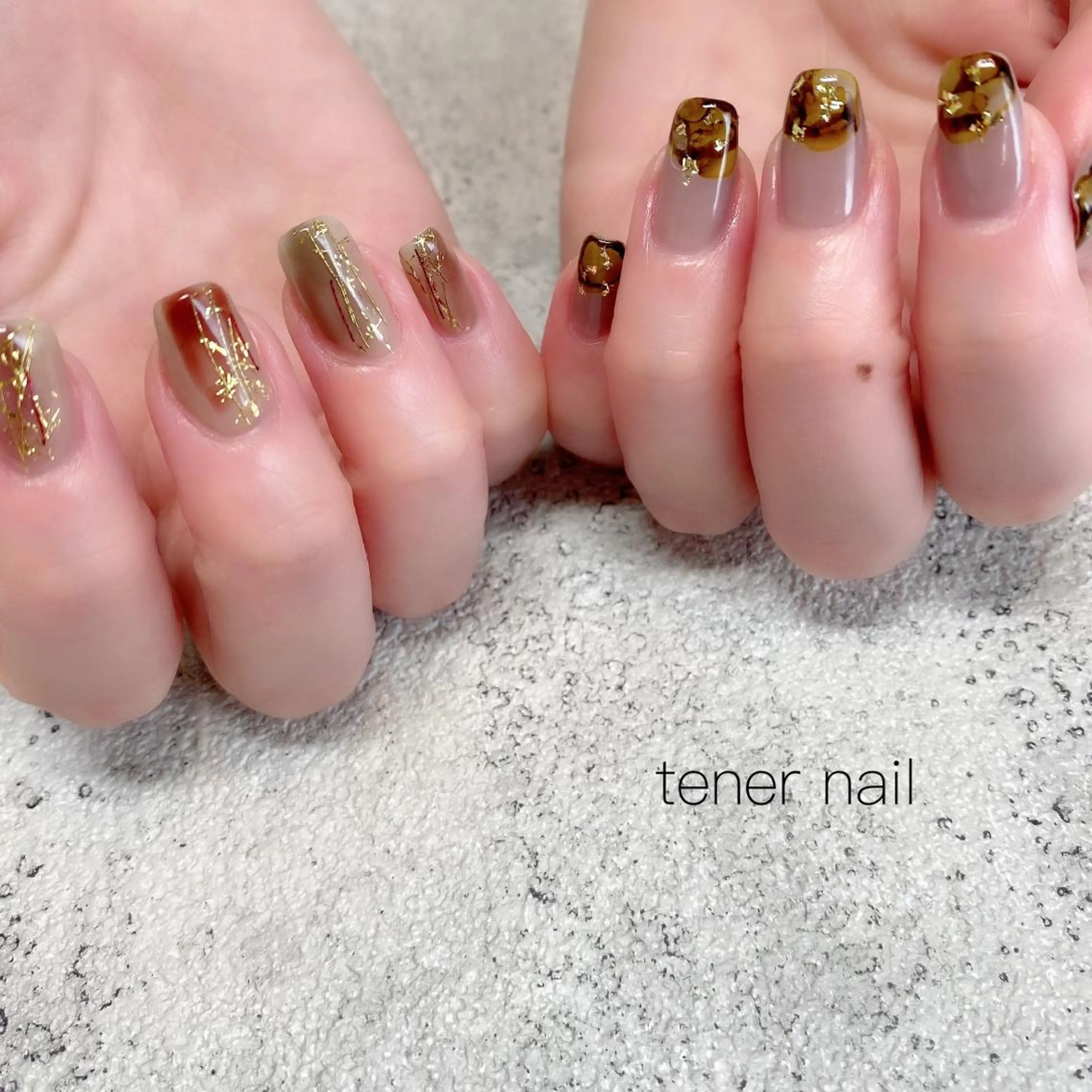 ネイル アートネイル ニュアンスネイル tener  nail  テネルネイル所属・テネルネイル tener nailのネイルデザイン