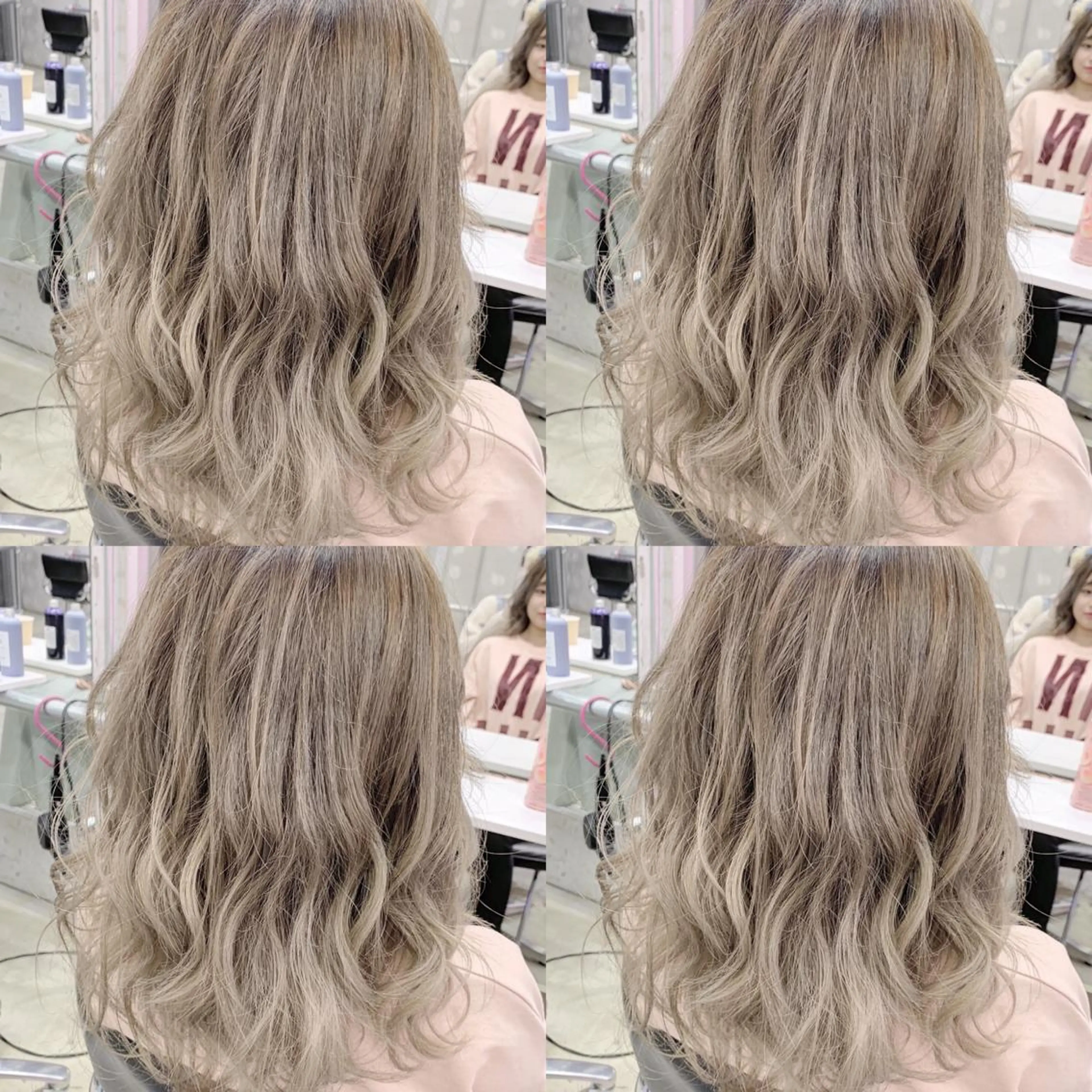 セミロング カラー ヘアアレンジ ブリーチ 垢抜け案内人 鈴木聖矢✂️のヘアスタイル