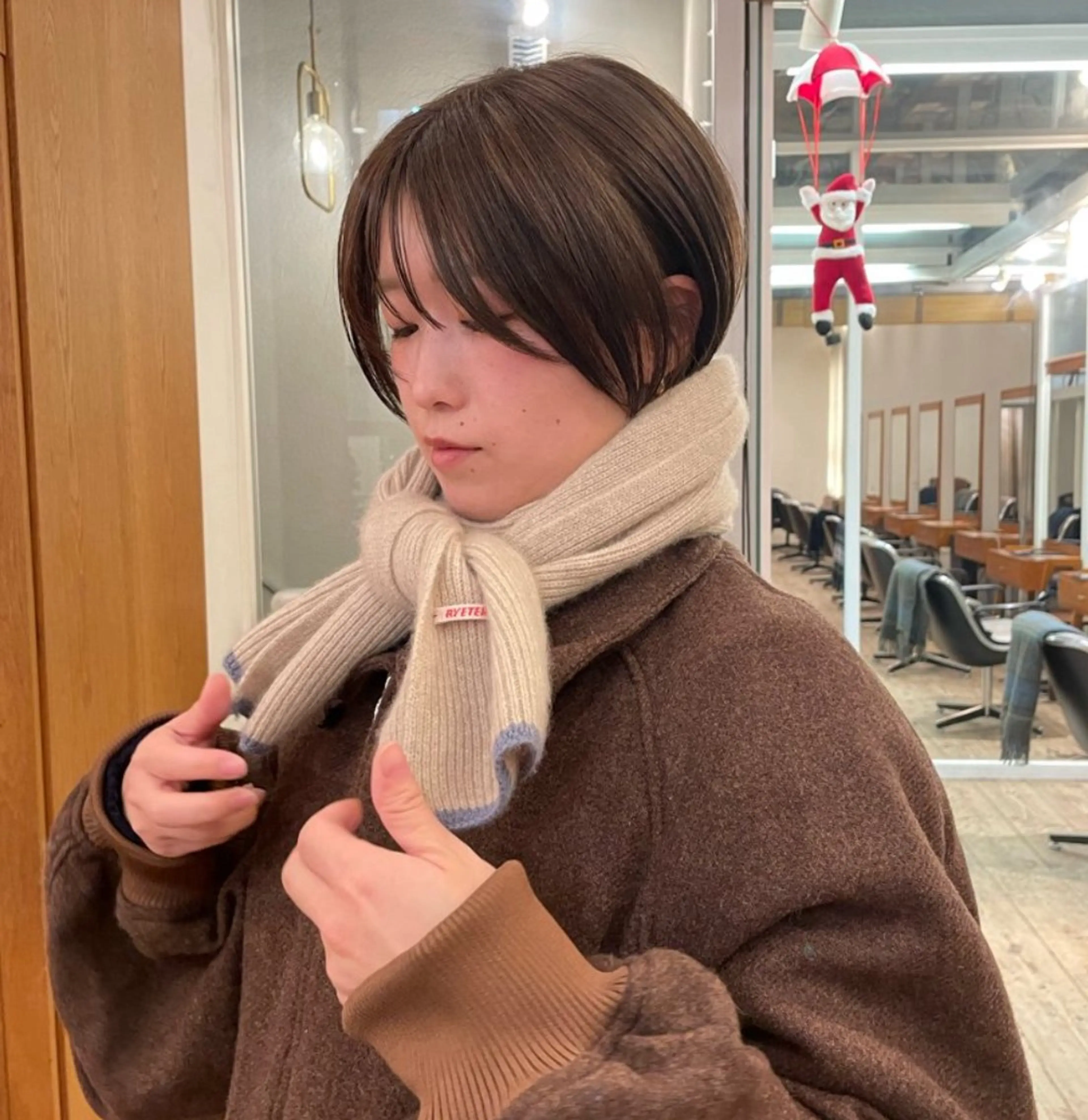 ショート ショートボブ 丸みショート ボブ ショートヘア tete nico所属・似合わせ/ヘアカラー nanami🌸のヘアスタイル