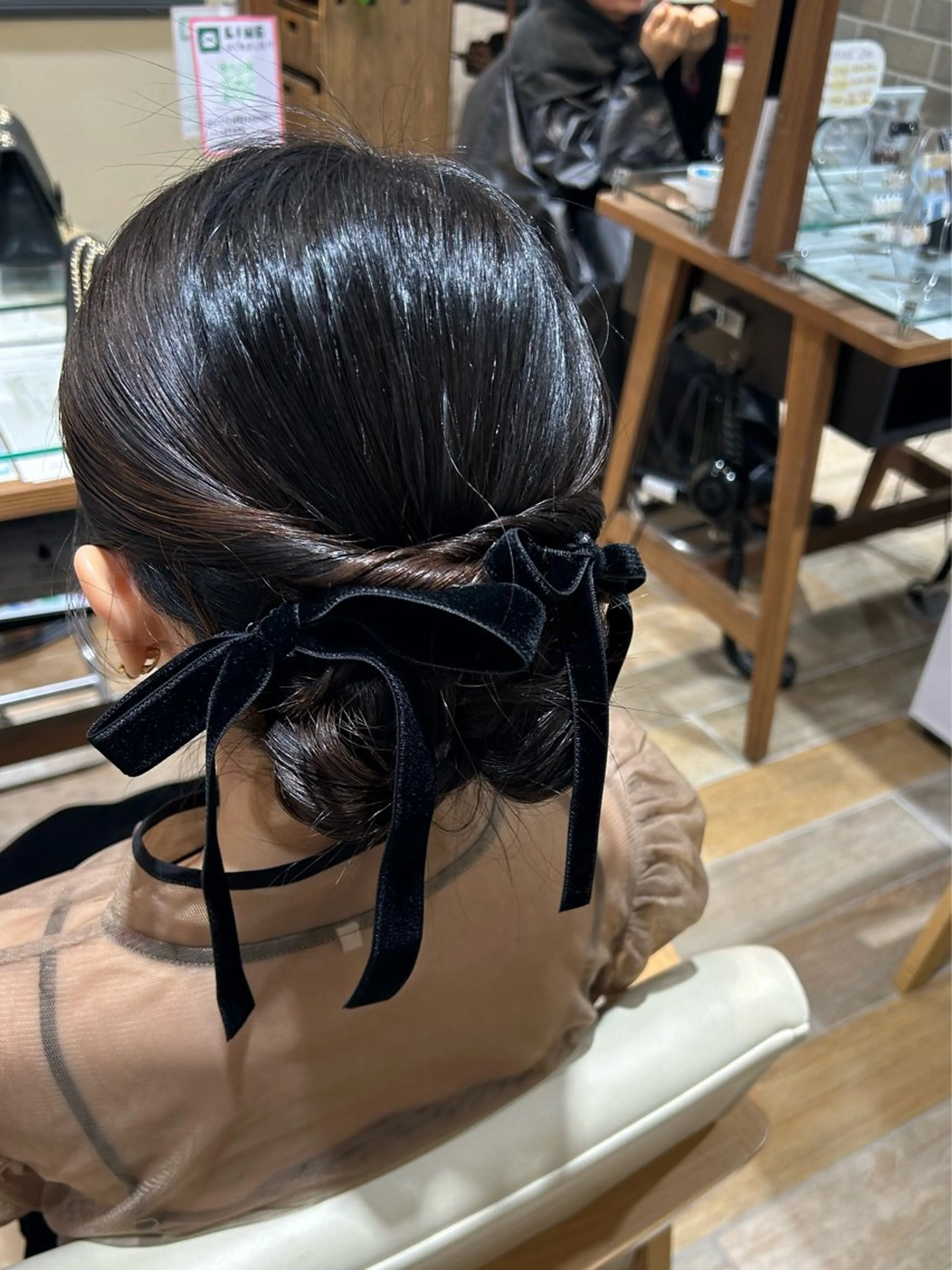 ヘアアレンジ ヘアセット 須藤 向日葵のヘアスタイル