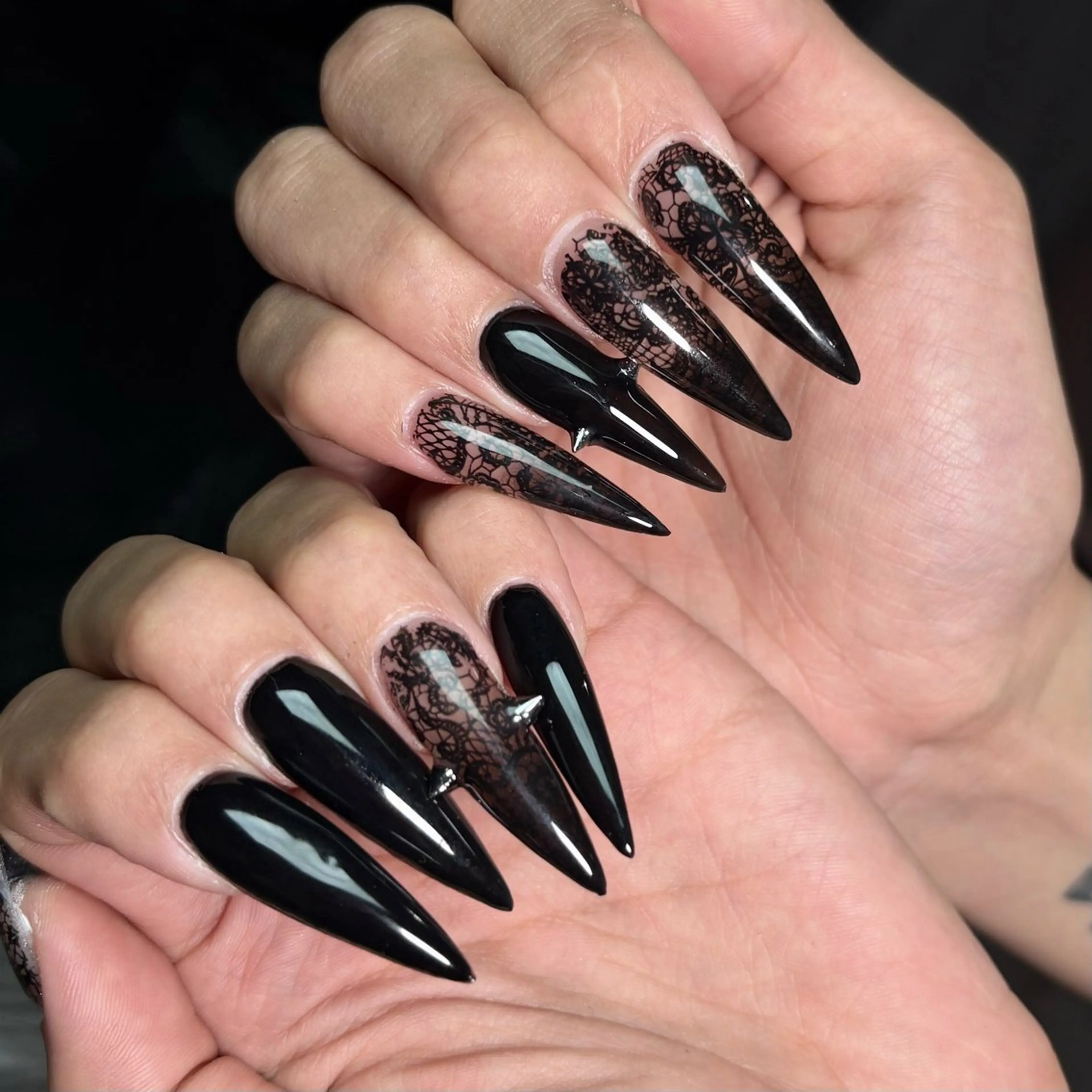 ネイル ハンドネイル Dark Honey nozomiのネイルデザイン