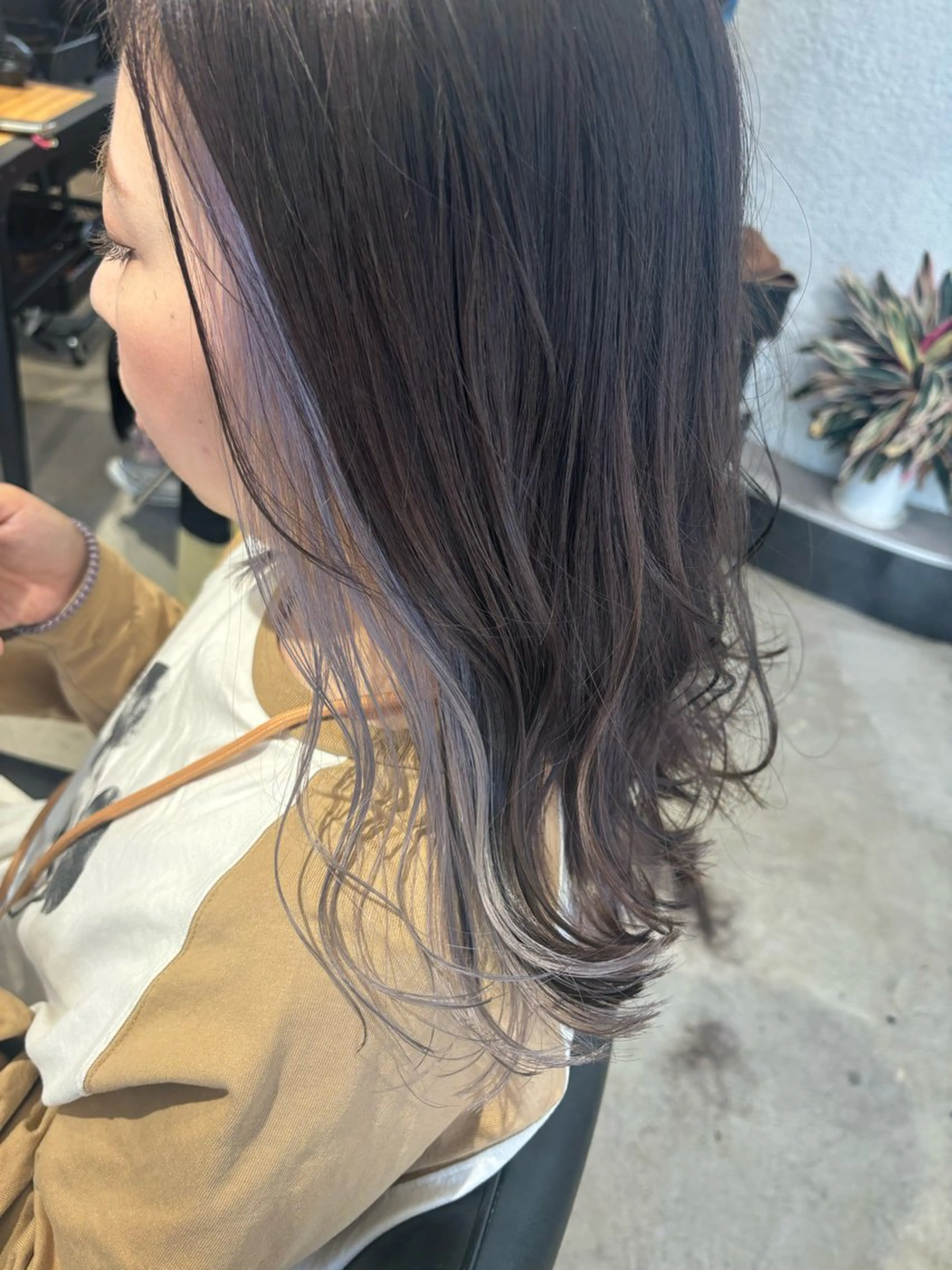 セミロング PIVOT所属・野原 ひかるのヘアスタイル