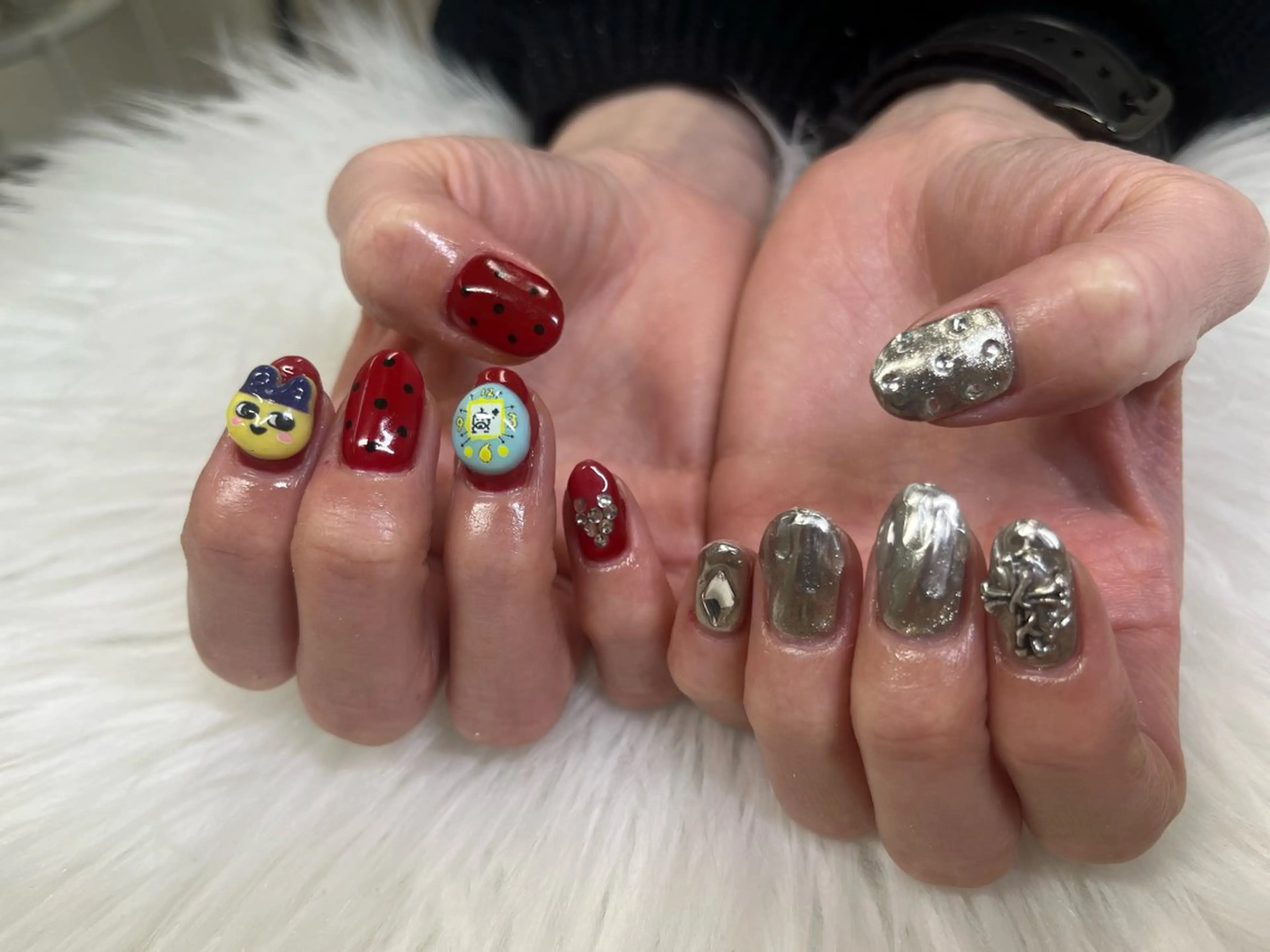 ネイル ドット ハンドネイル chai 上本町 sakuraのネイルデザイン