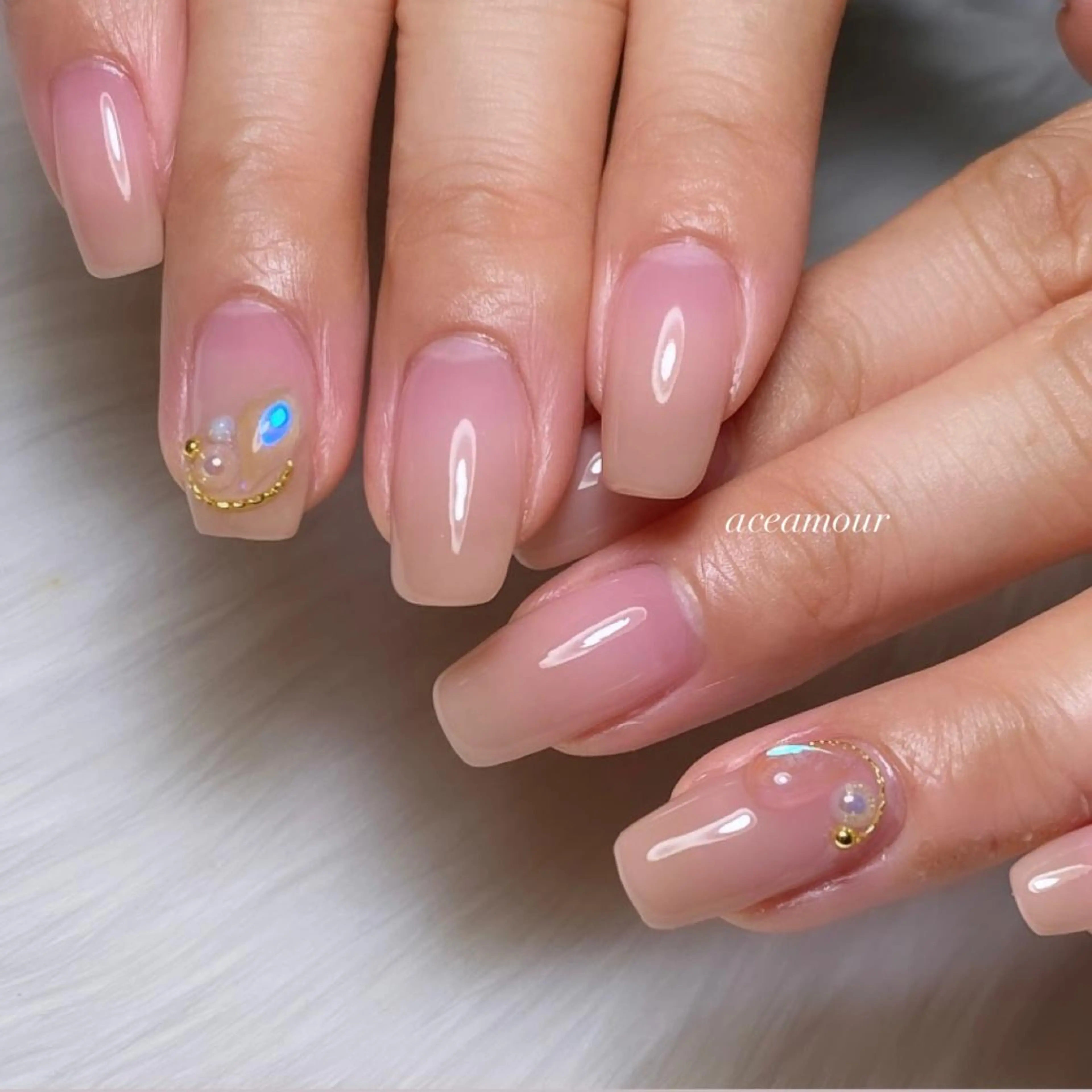 ネイル ネイル/耳つぼ /新ホワイトニングのネイルデザイン